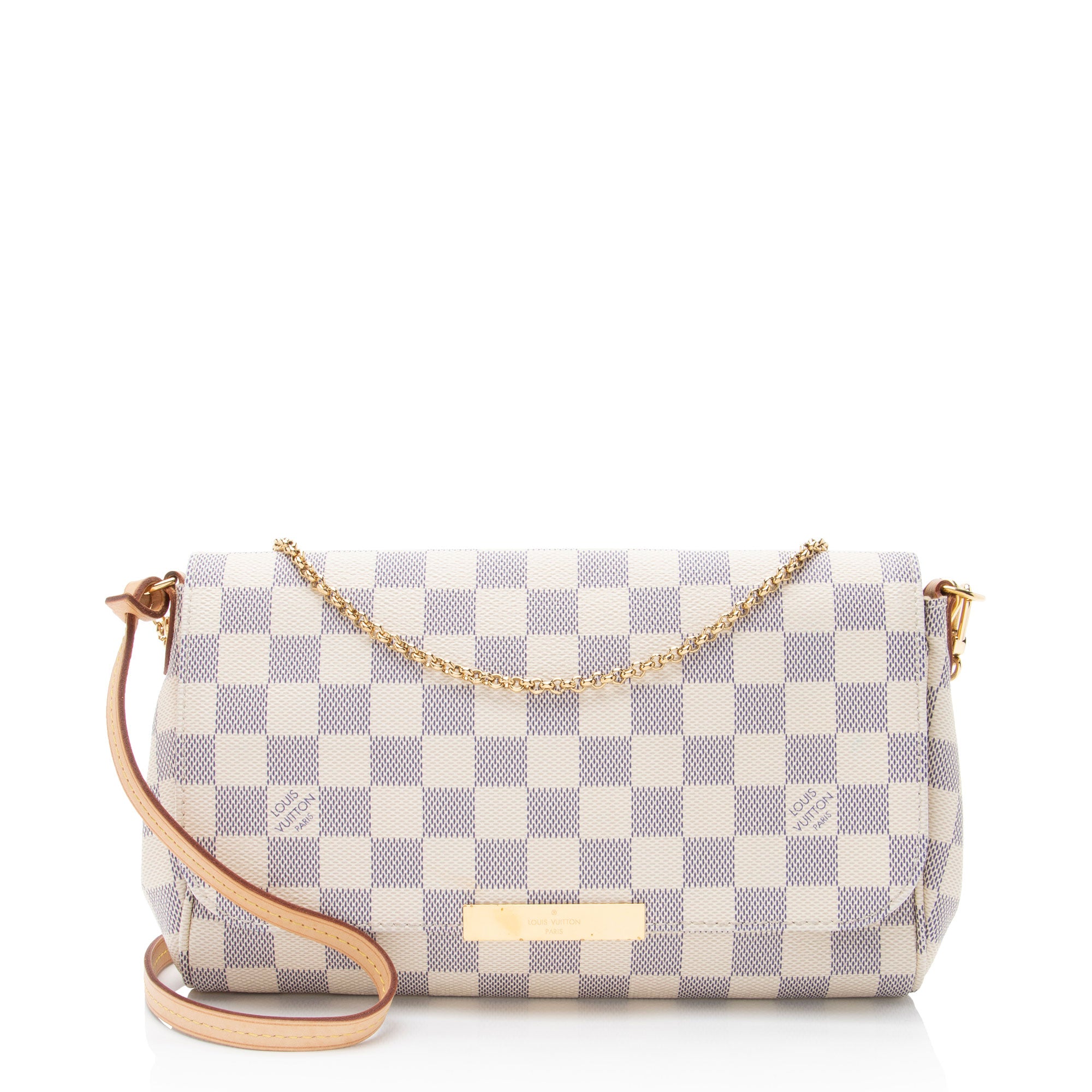 Louis Vuitton Damier Azur Favorite MM Shoulder Bag