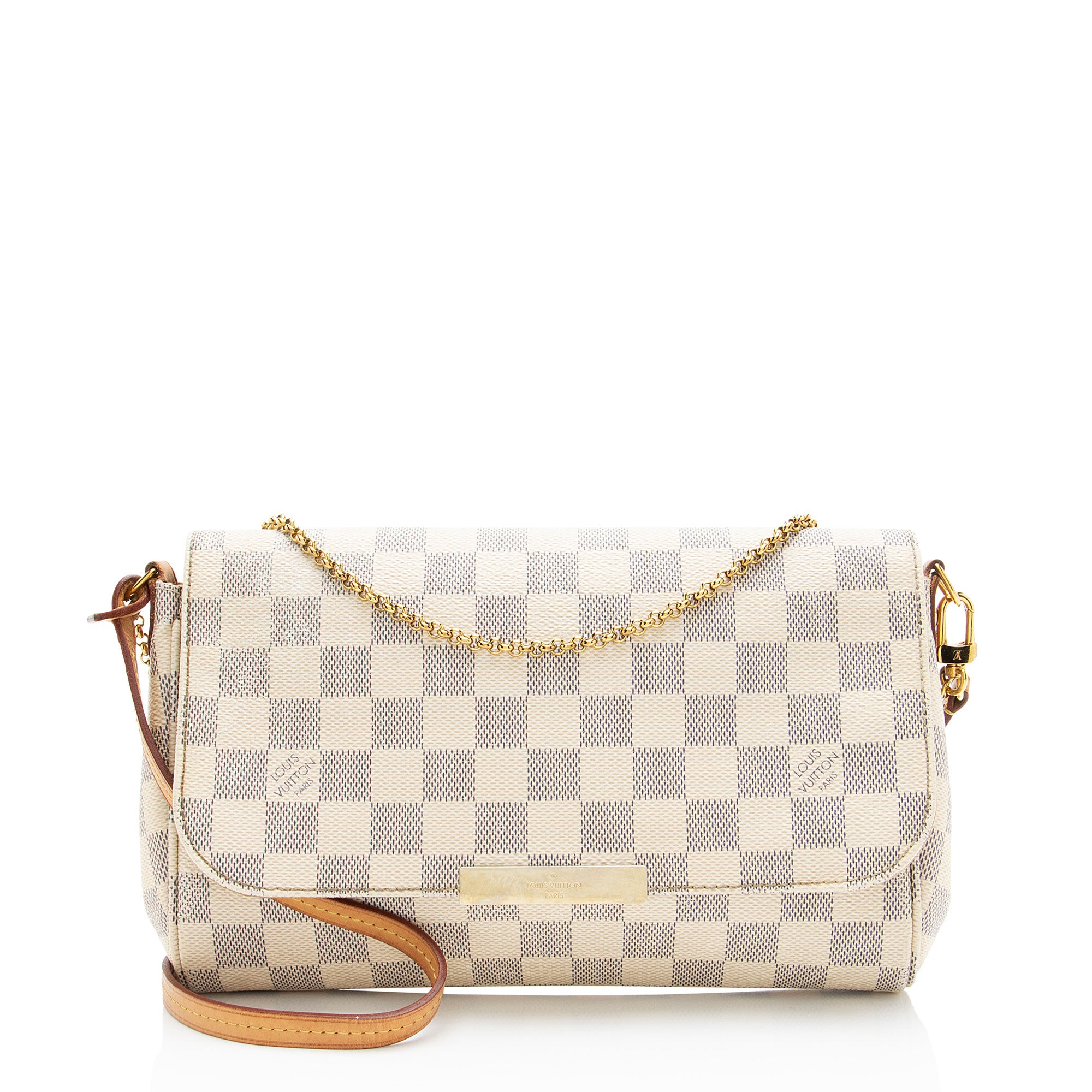 Louis Vuitton Damier Azur Favorite MM Shoulder Bag