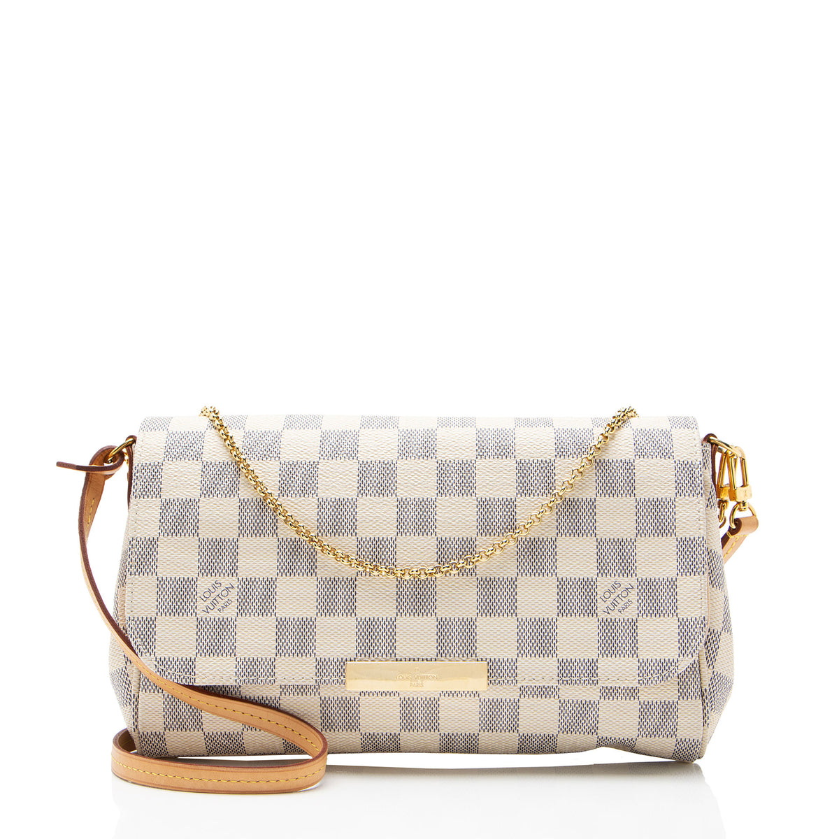 Louis Vuitton Damier Azur Favorite MM Shoulder Bag