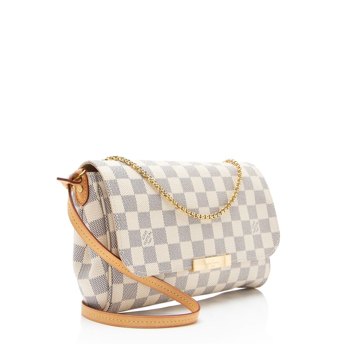 Louis Vuitton Damier Azur Favorite MM Shoulder Bag