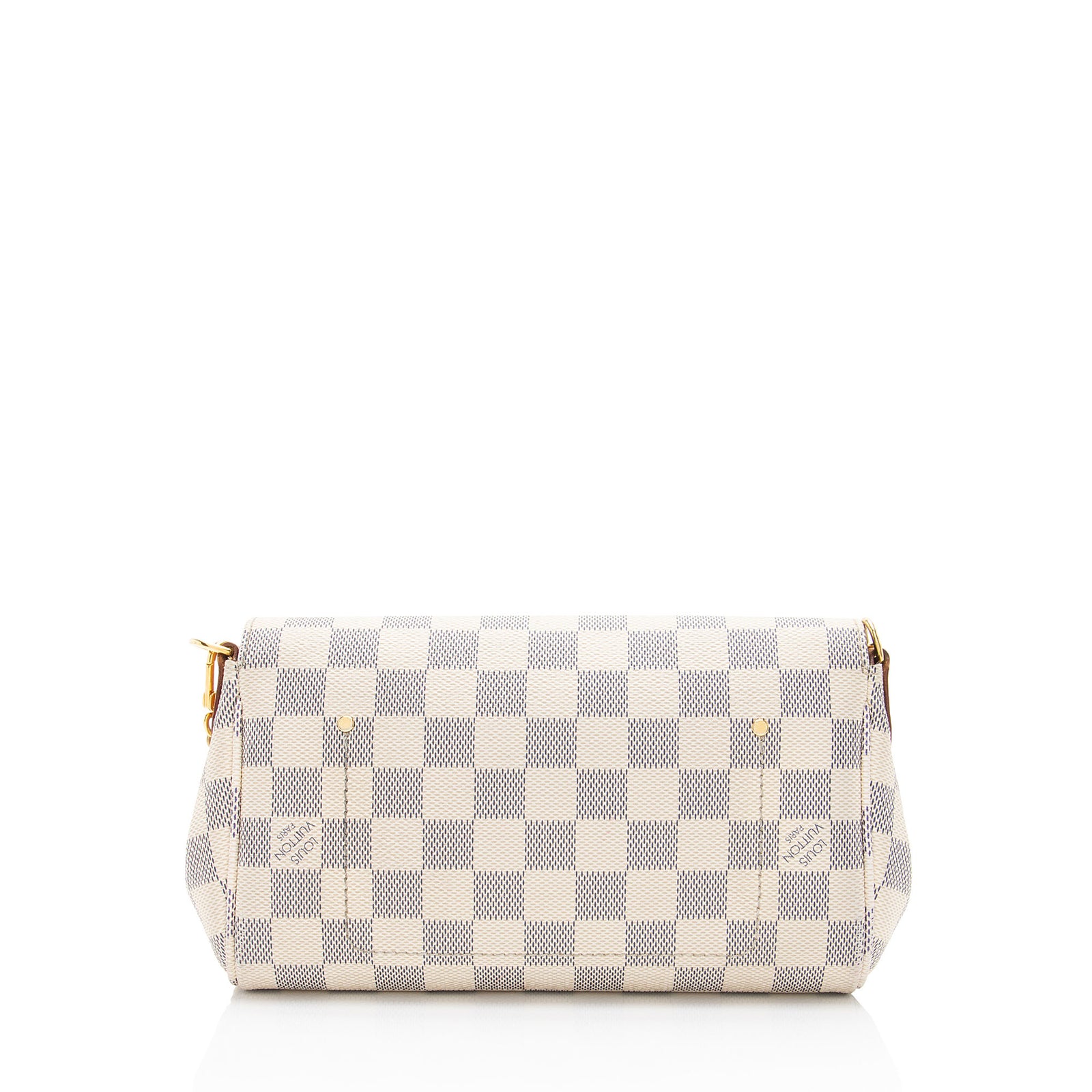 Louis vuitton white grey checkered bag discount