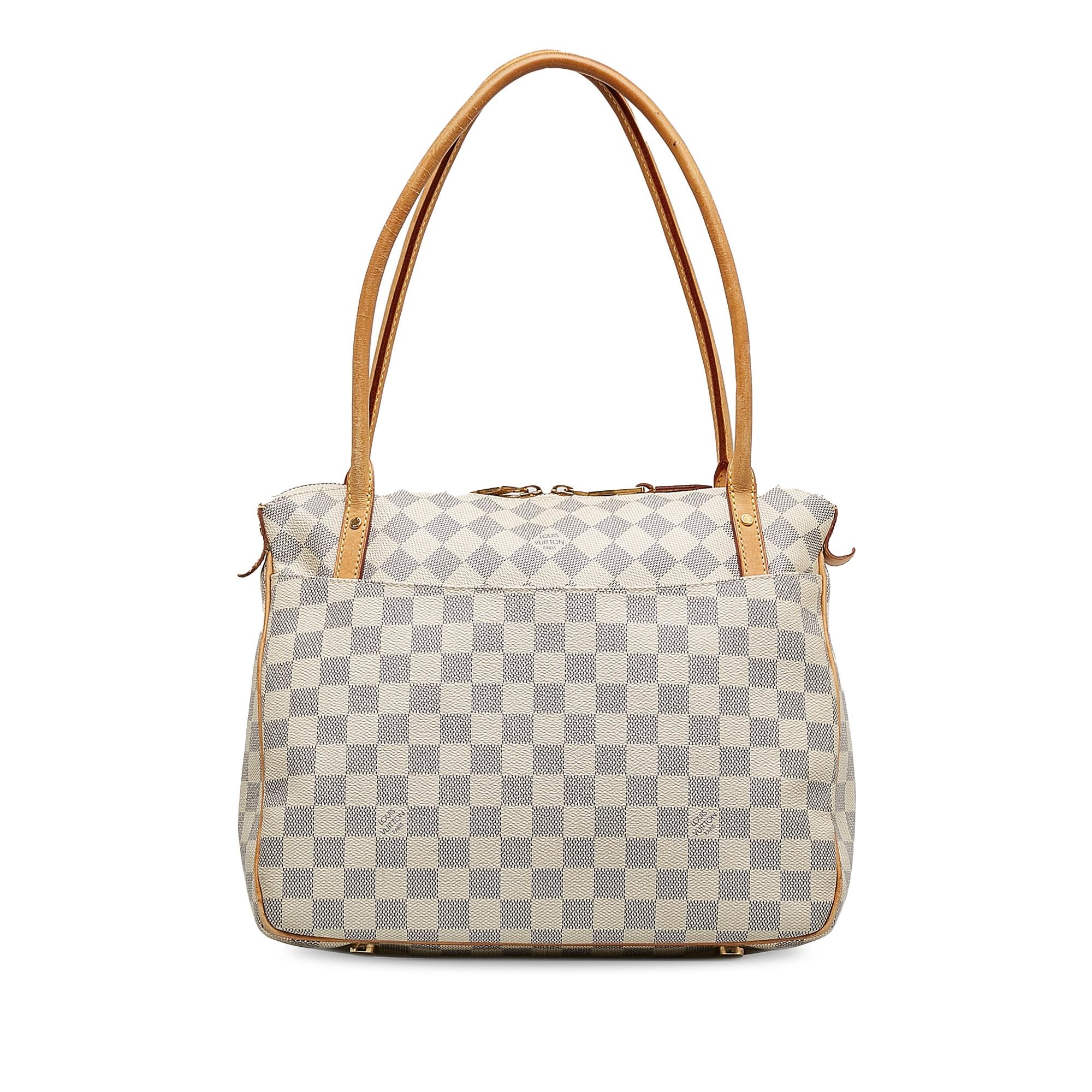 Louis Vuitton Damier Azur Figheri PM (SHG-eeL2Cx)
