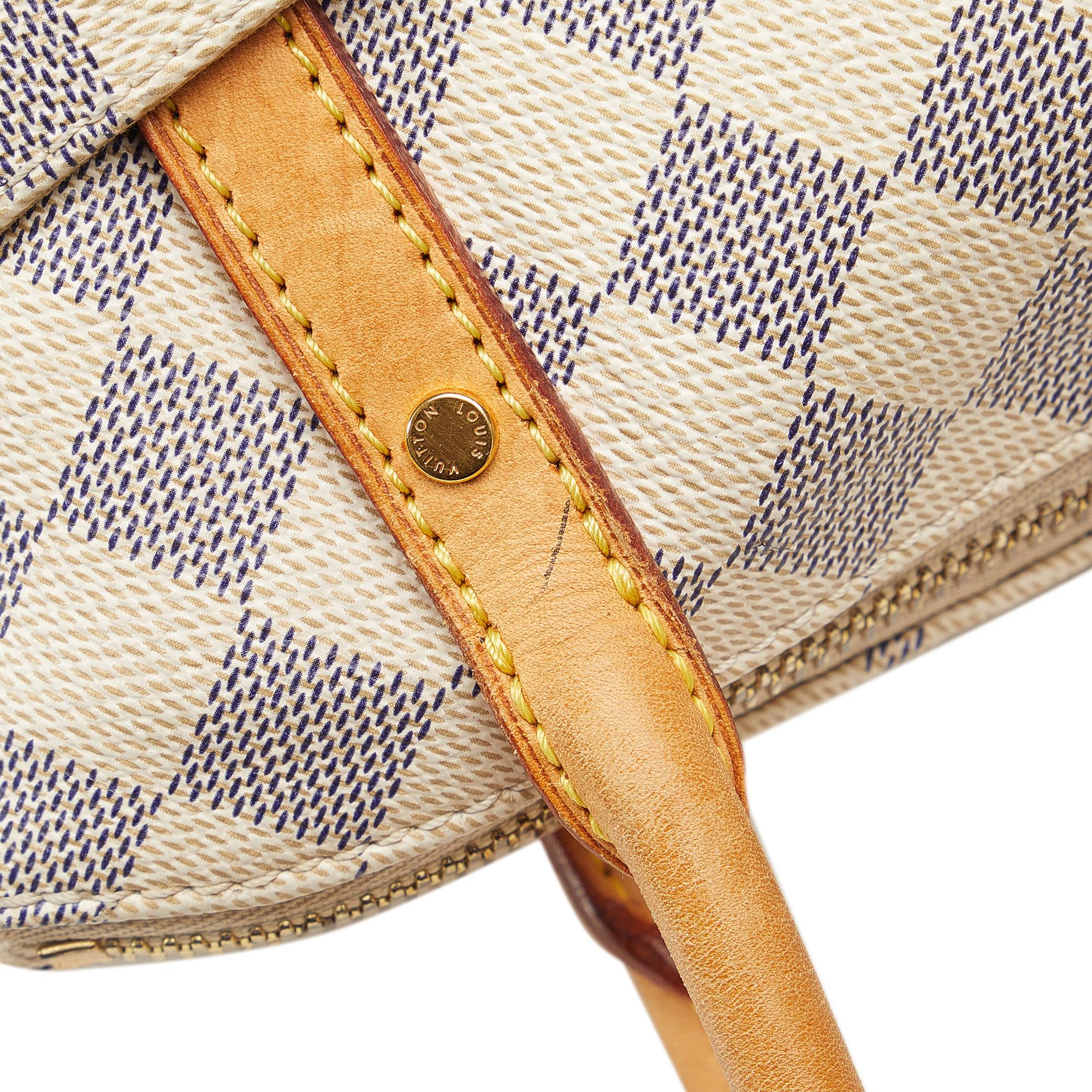 Louis Vuitton Damier Azur Figheri PM (SHG-eeL2Cx)