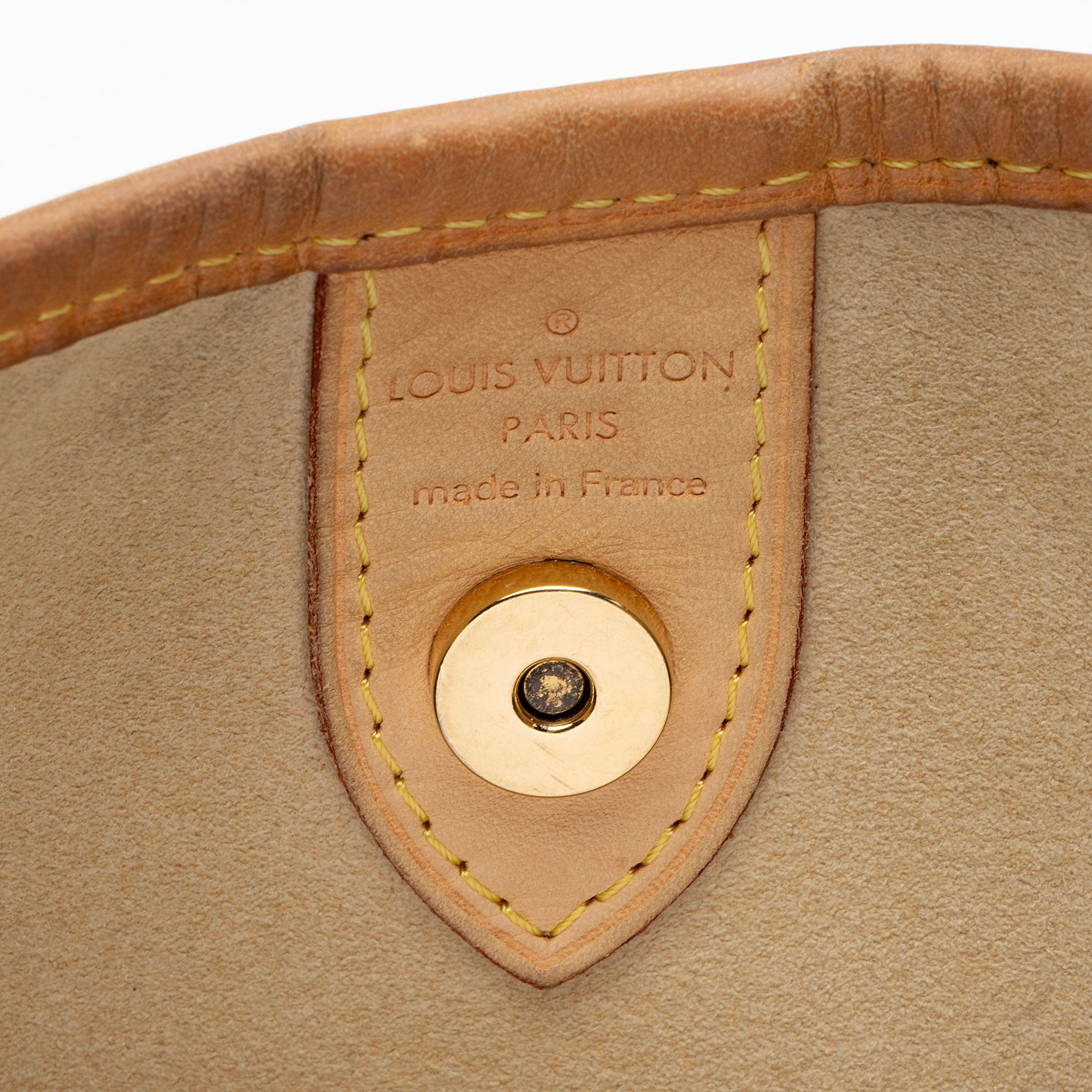 Louis Vuitton Damier Azur Galliera PM Shoulder Bag (SHF-02O8aJ)