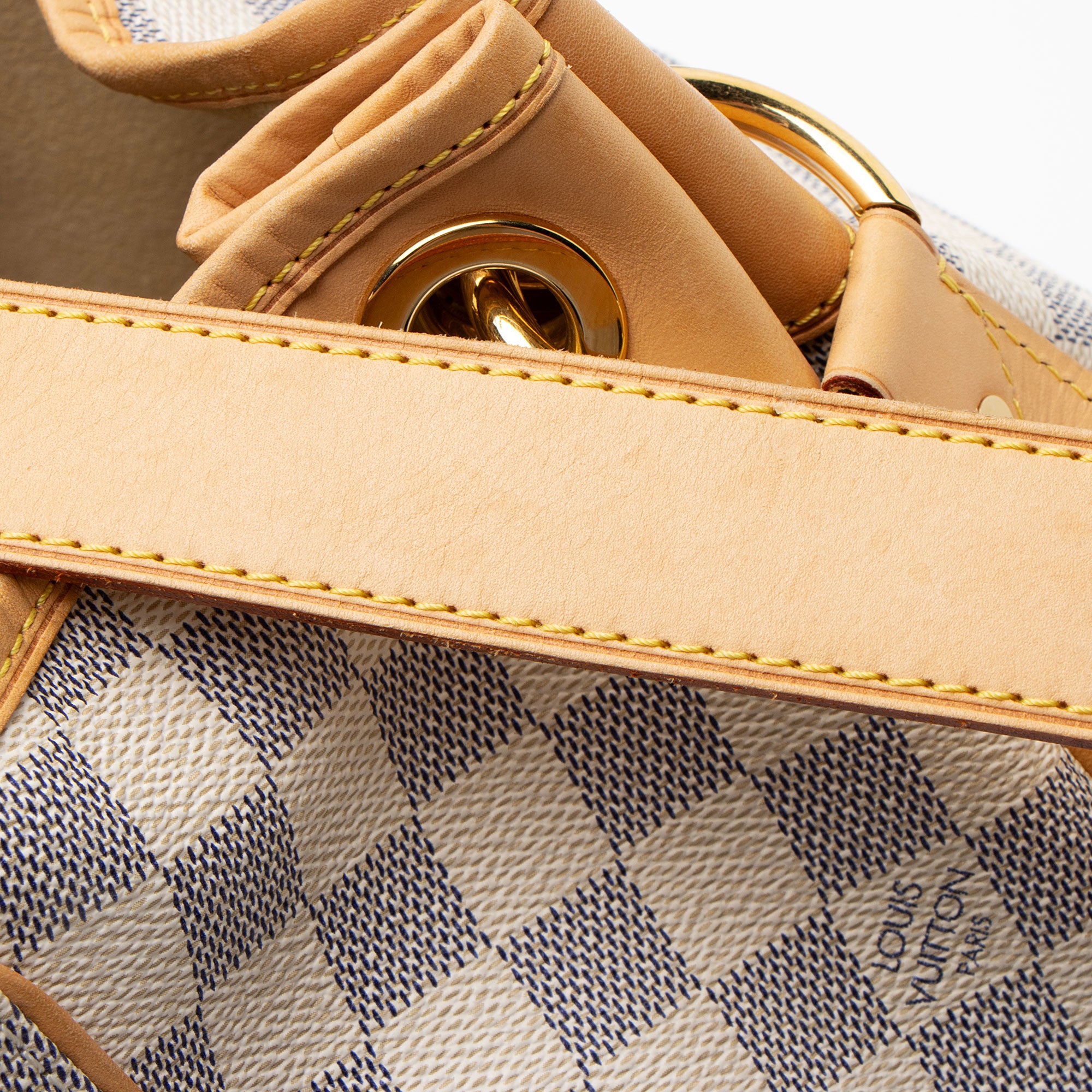 Louis Vuitton Damier Azur Galliera PM Shoulder Bag (SHF-7UDN6e)