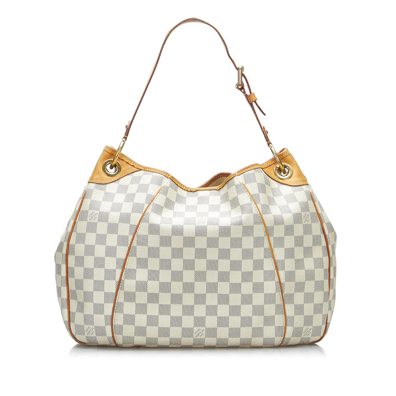Louis Vuitton Galliera PM Monogram Canvas Handbag Damier Azur