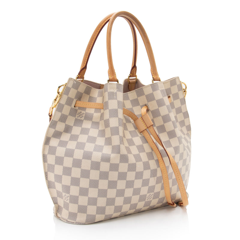 Louis Vuitton Damier Azur Girolata Tote (SHF-bN2AmU)