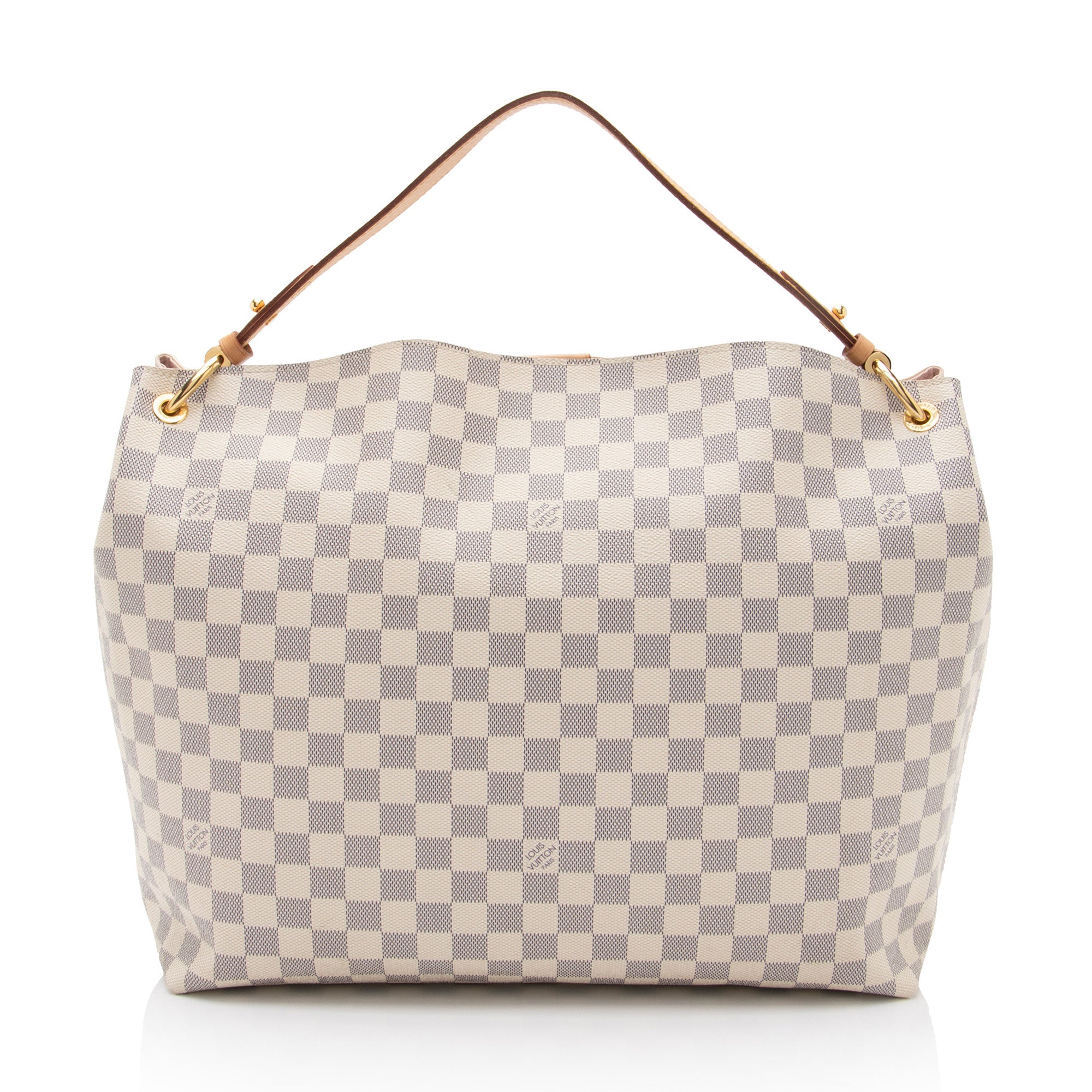Louis Vuitton Damier Azur Graceful MM Hobo (SHF-wi3mwj)