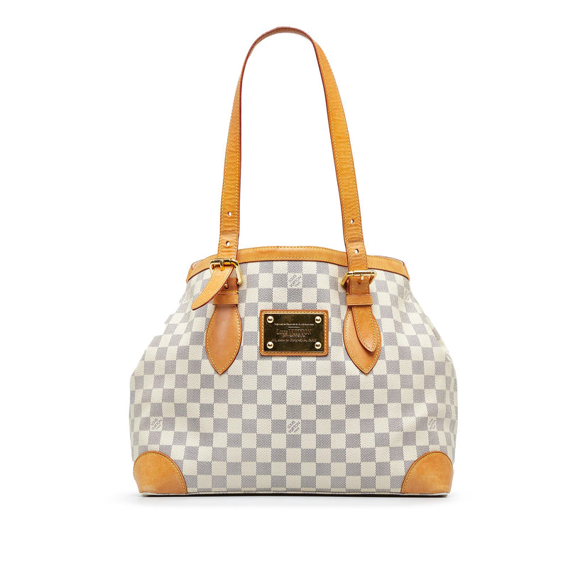Louis Vuitton Damier Azur Hampstead MM (SHG-uzHKGf) – LuxeDH