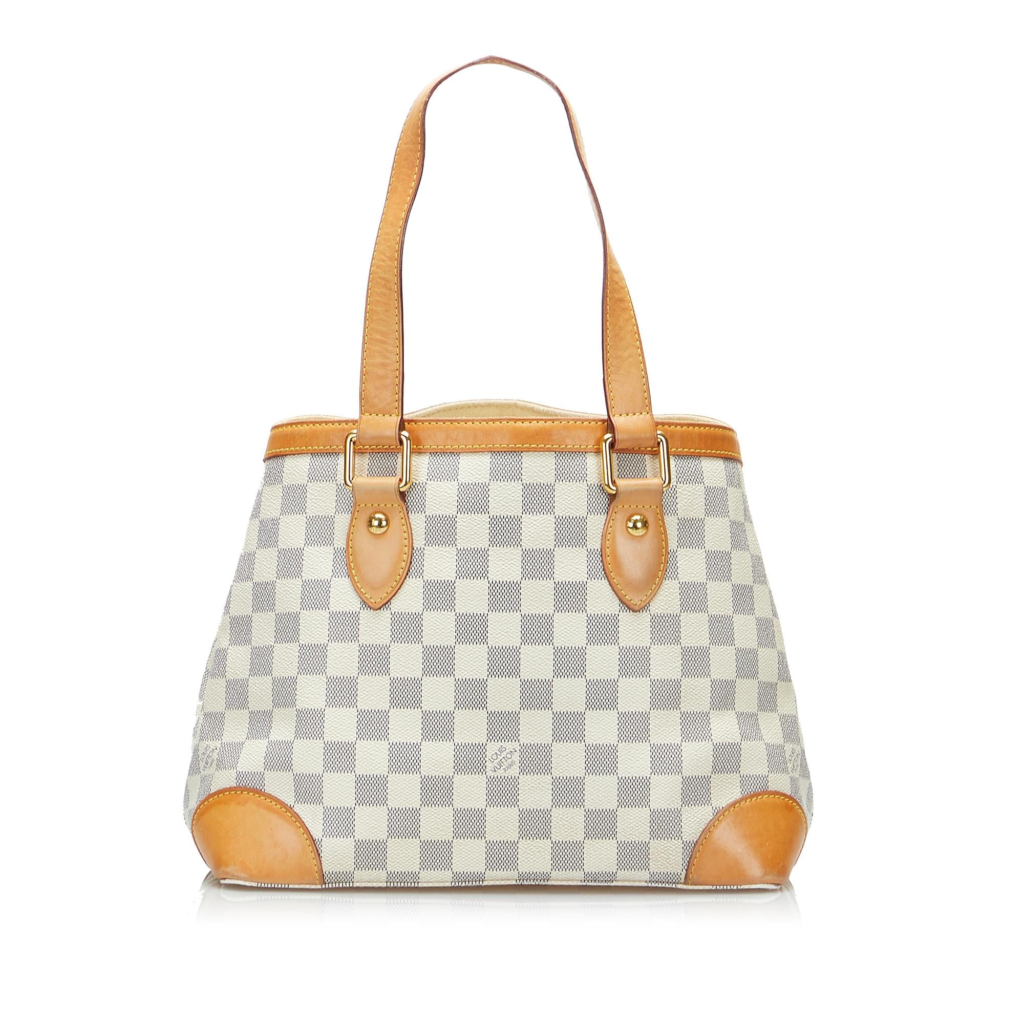 Louis Vuitton Damier Azur Hampstead PM (SHG-5V6R9J)