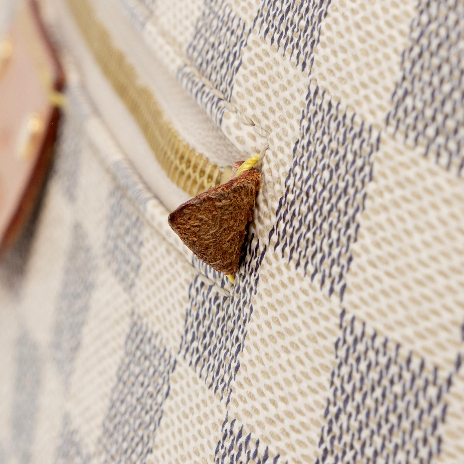 Louis Vuitton Damier Azur Iena PM Tote SHF 8GTiNf LuxeDH