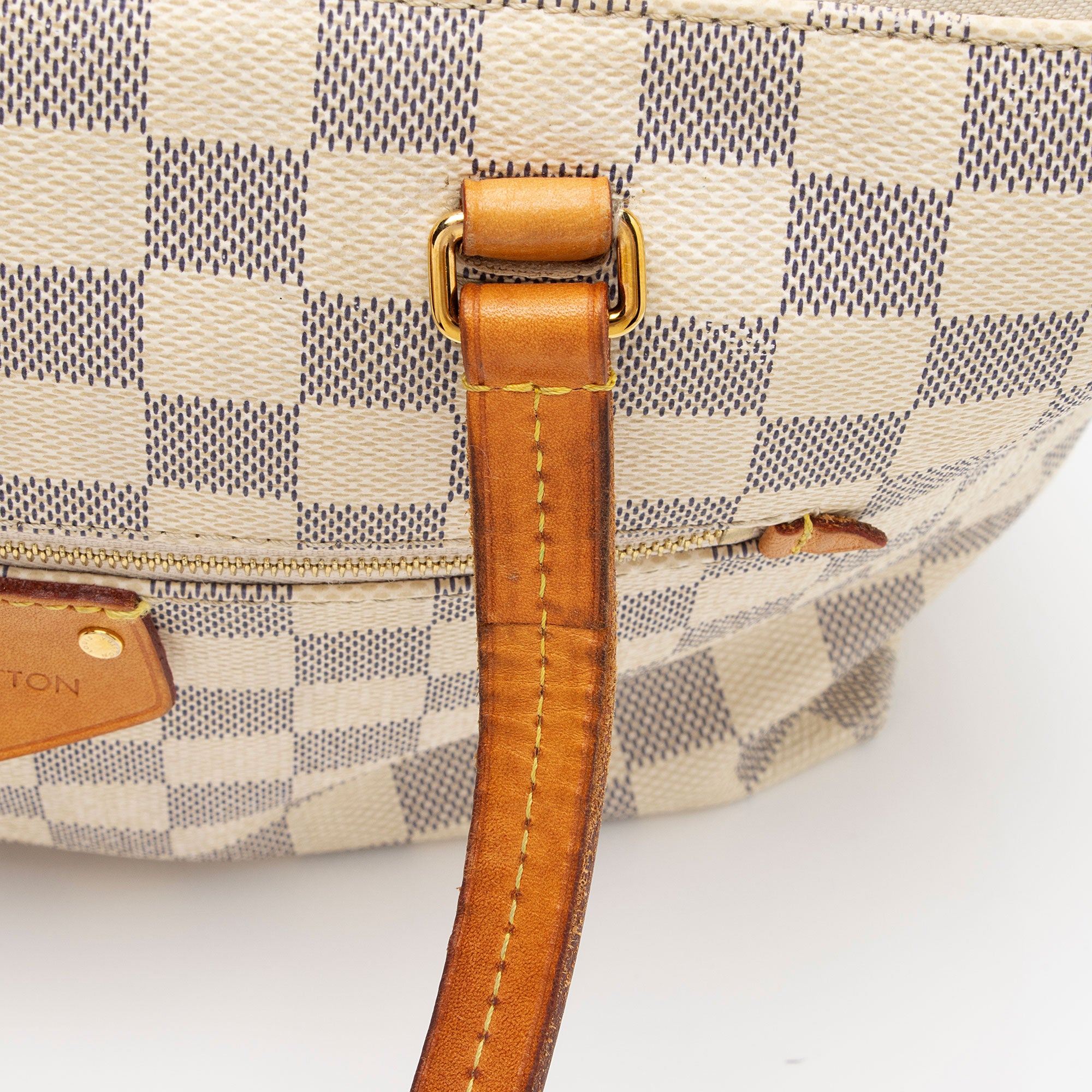 Louis Vuitton Damier Azur Iena PM Tote (SHF-SggyRQ)