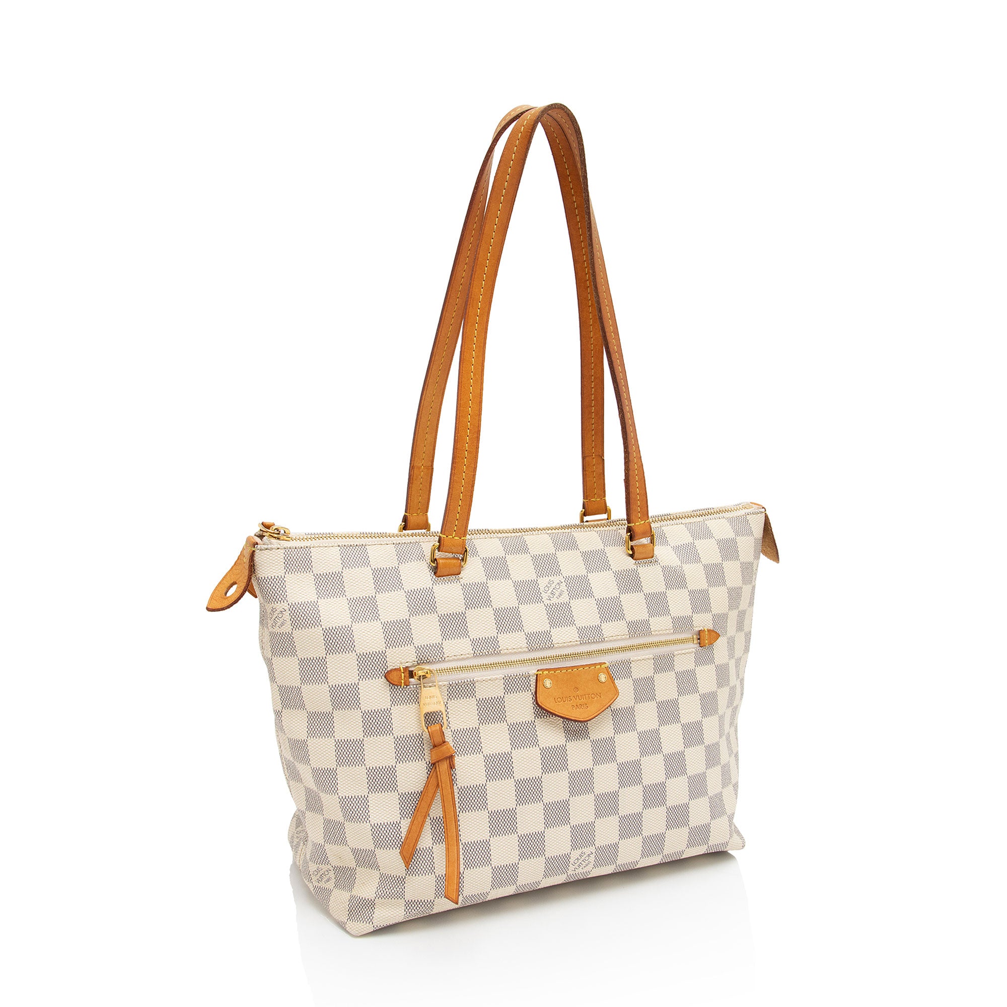 Louis Vuitton Damier Azur Iena PM Tote (SHF-SggyRQ)
