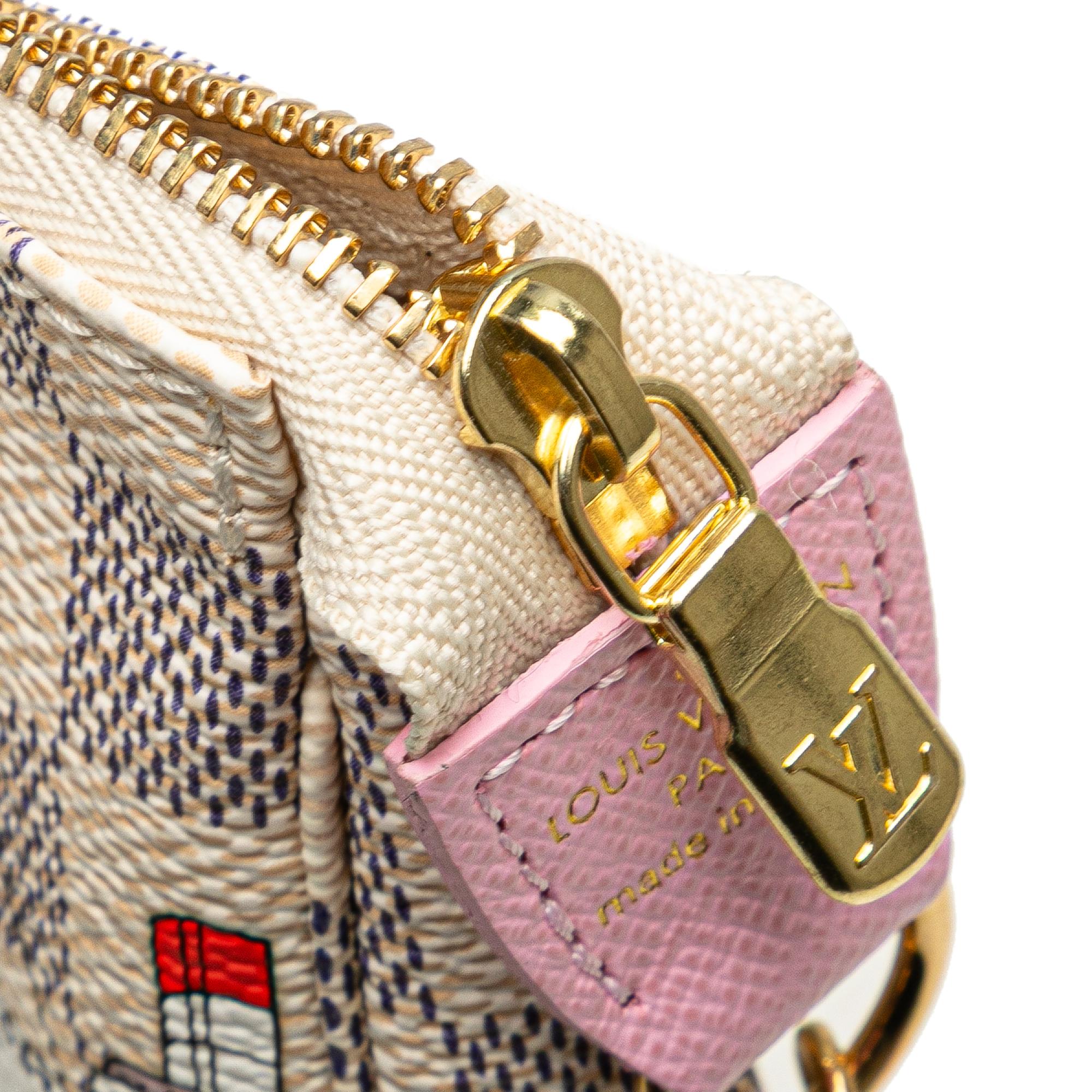 Louis Vuitton Damier Azur Illustre Transatlantic Mini Pochette Accessoires