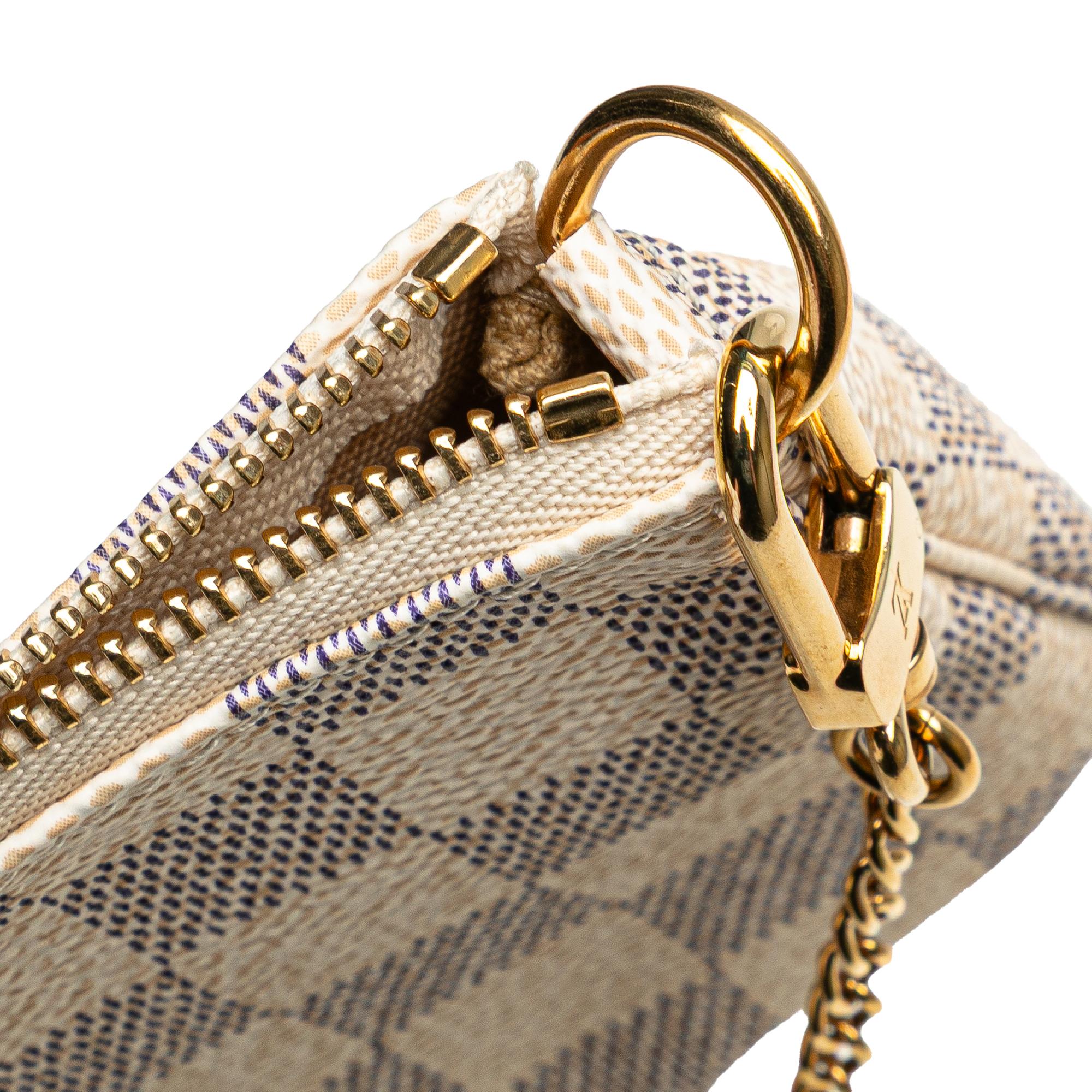 Louis Vuitton Damier Azur Illustre Transatlantic Mini Pochette Accessoires