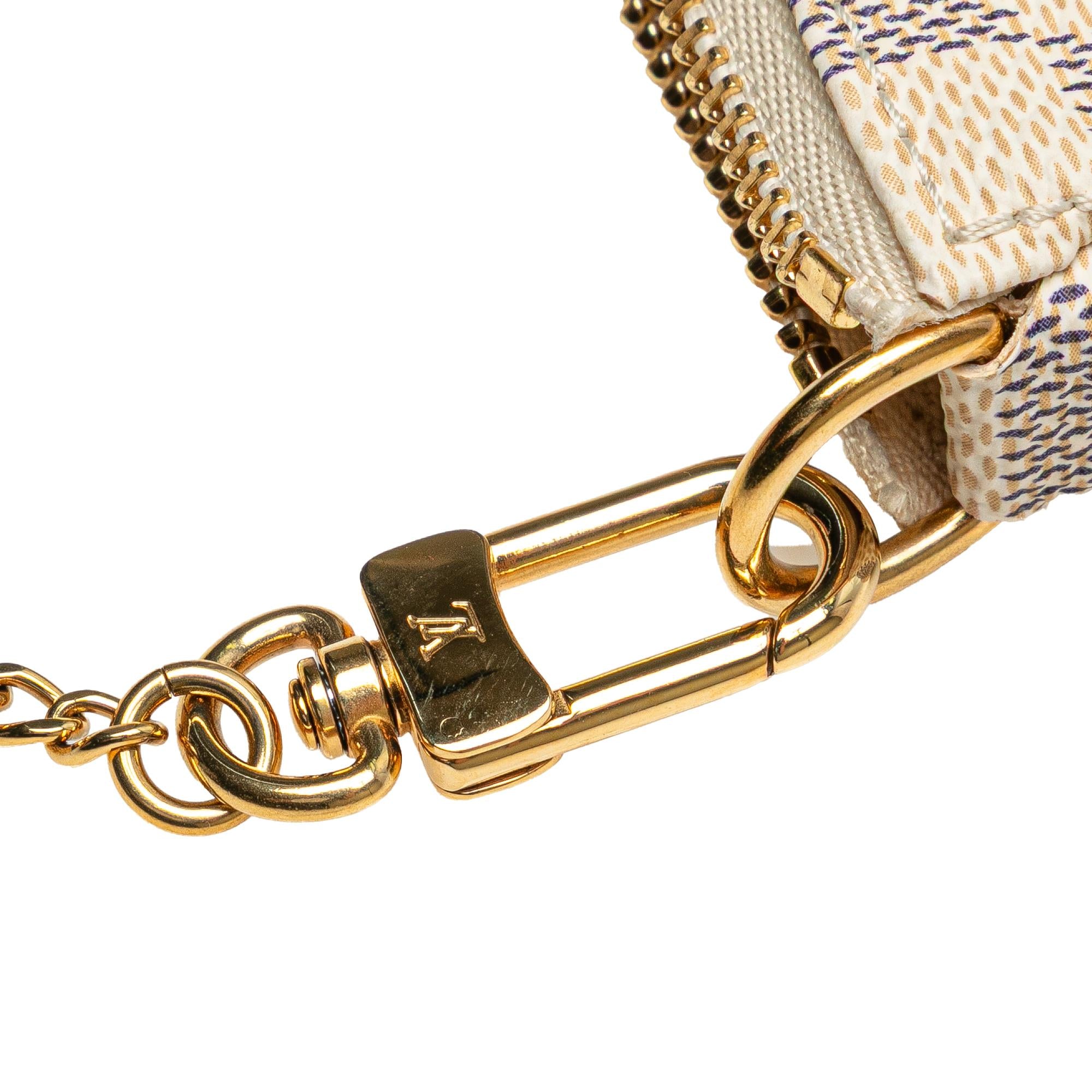 Louis Vuitton Damier Azur Illustre Transatlantic Mini Pochette Accessoires