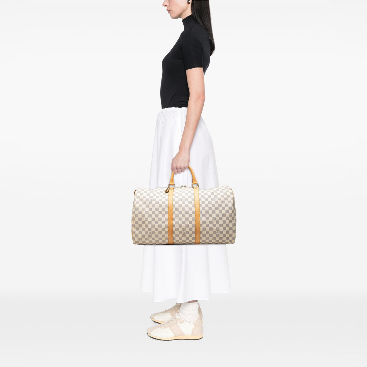 Louis Vuitton Damier Azur Keepall 50