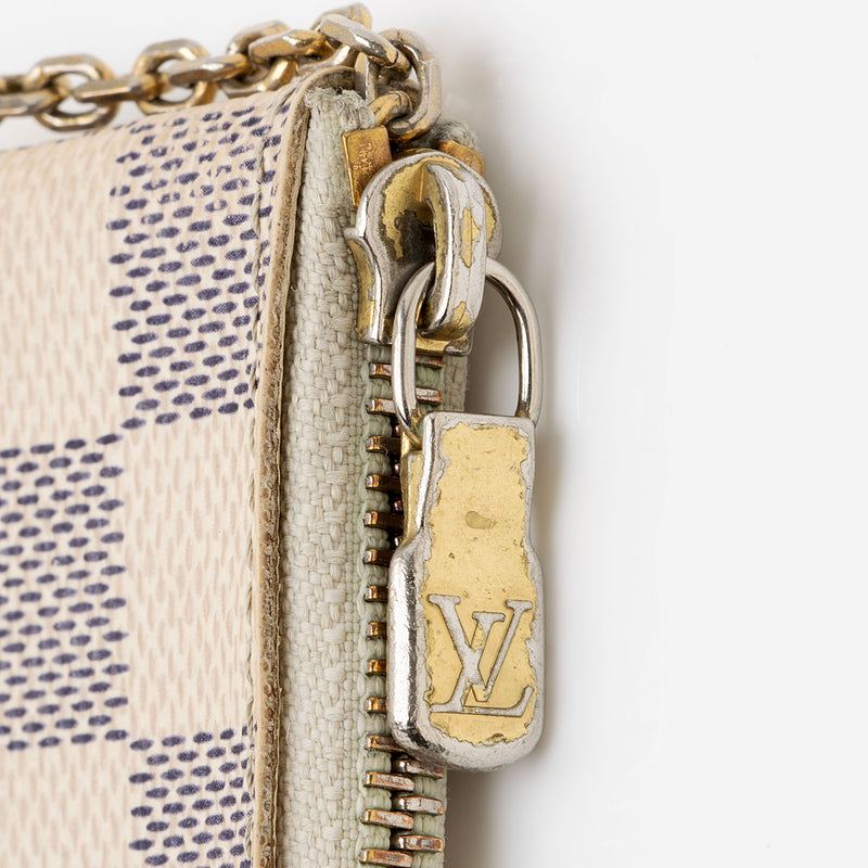 Louis Vuitton Damier Azur Key Pouch - Neutrals Keychains, Accessories -  LOU802998