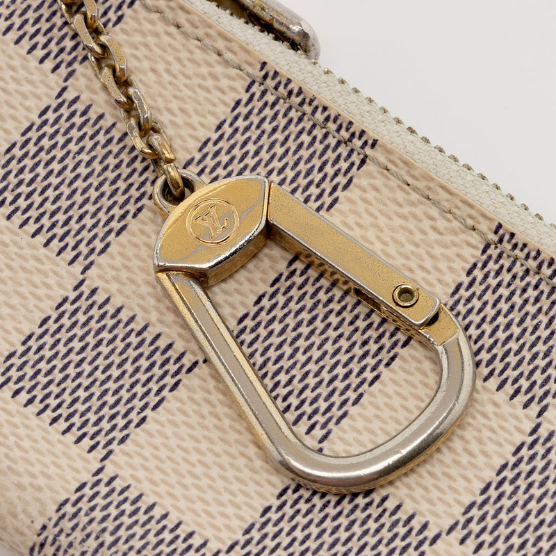 lv damier azur key