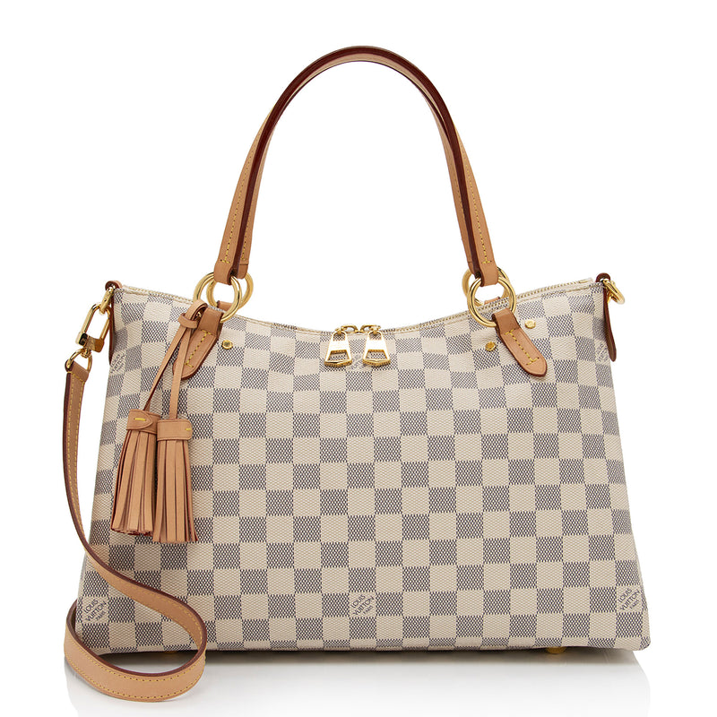 Louis Vuitton Lymington Damier Azur Shoulder Bag White
