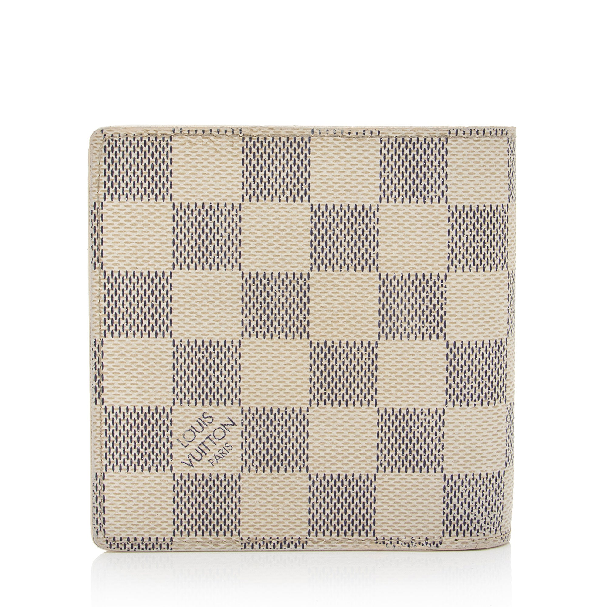 Louis Vuitton Damier Azur Marco Wallet (SHF-xKcHsh)
