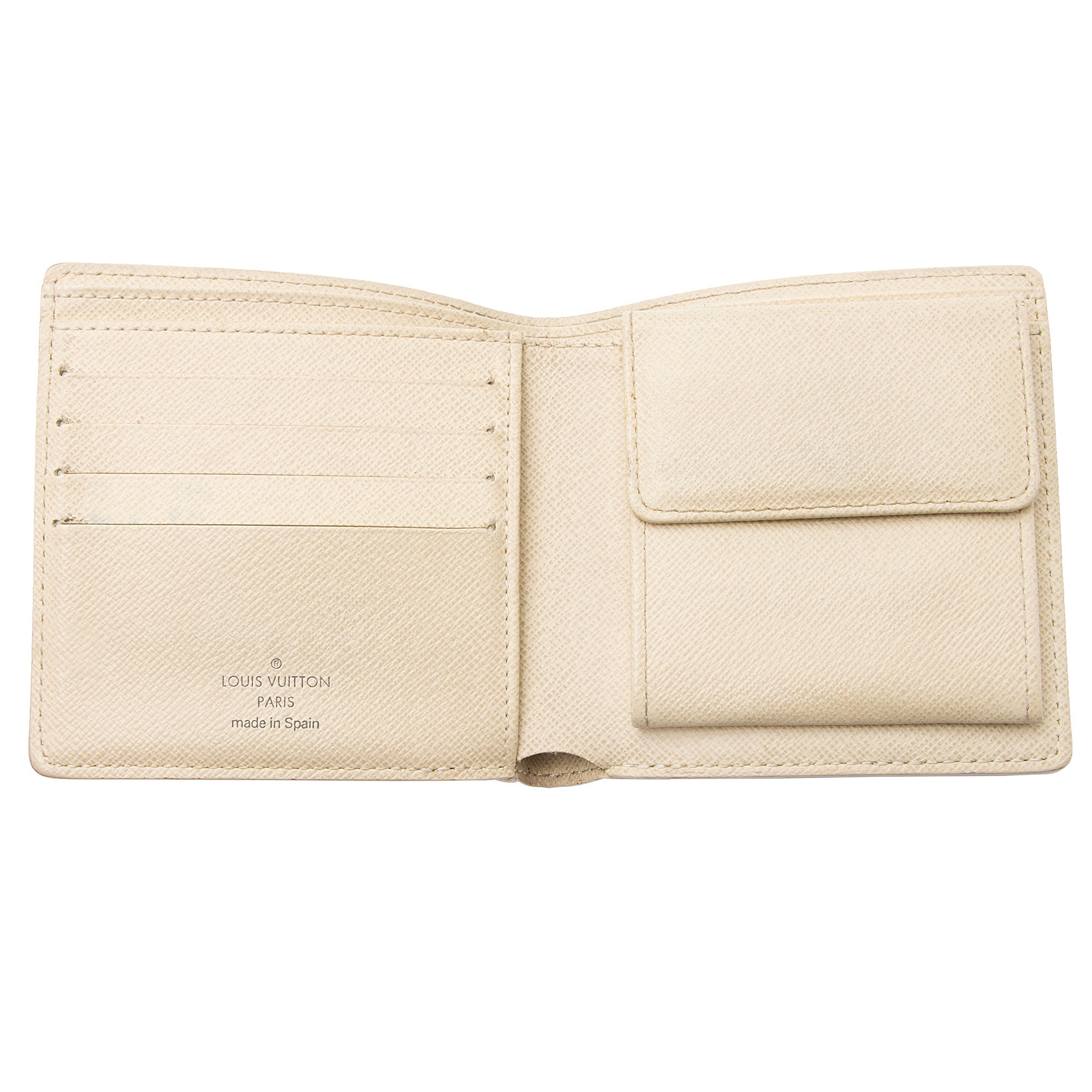 Louis Vuitton Damier Azur Marco Wallet (SHF-xKcHsh)