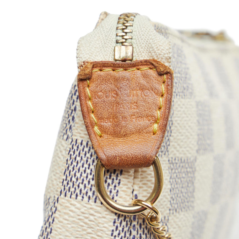 Louis Vuitton Damier Azur Mini Pochette Accessoire (SHG-ZmQb6e)