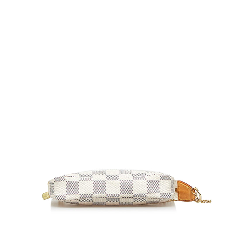 Louis Vuitton Damier Azur Mini Pochette Accessoire (SHG-7ah3SS)
