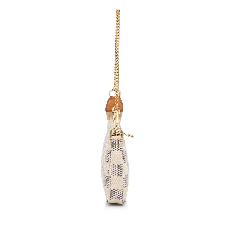 Louis Vuitton Damier Azur Mini Pochette Accessoire (SHG-ZmQb6e
