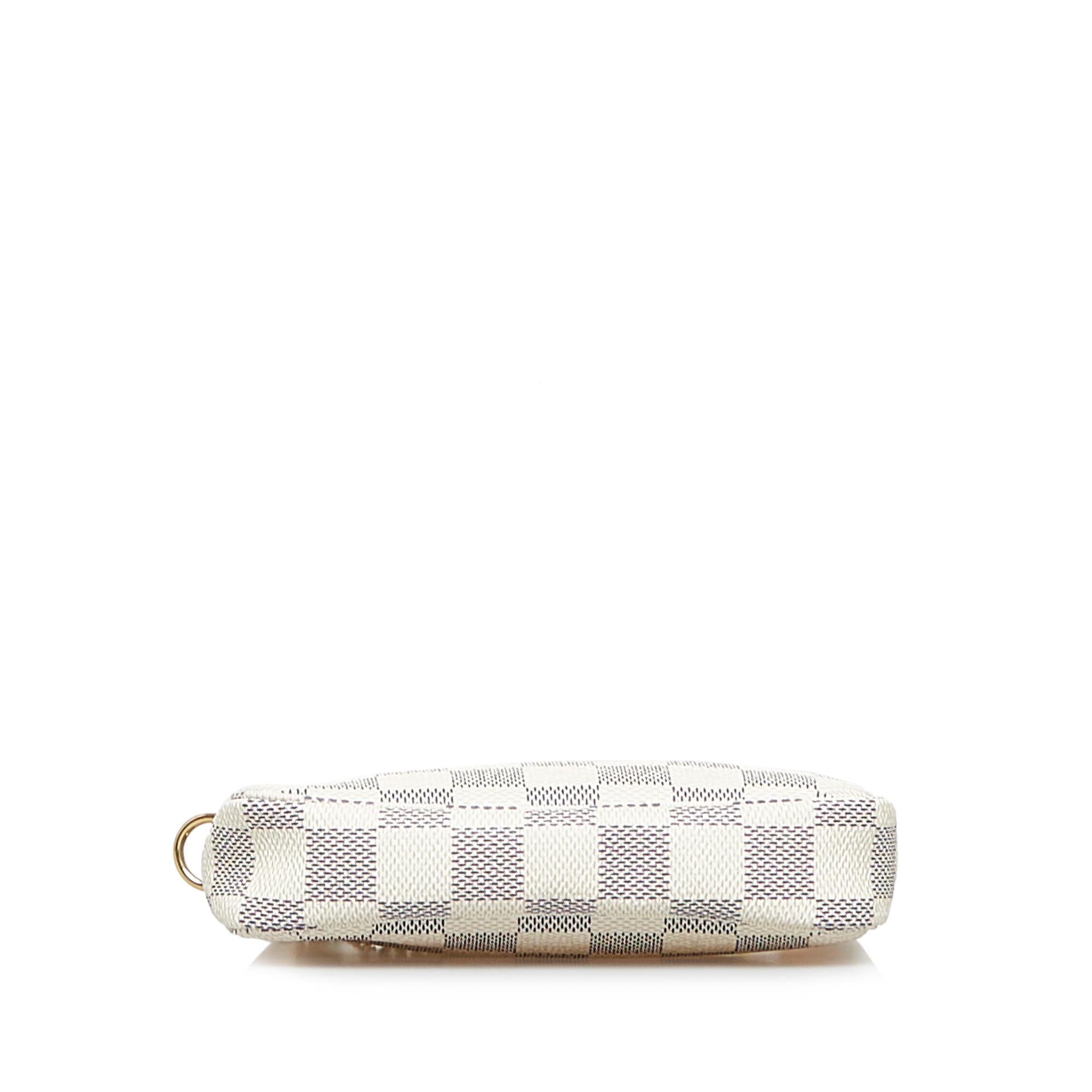 Louis Vuitton Damier Azur Mini Pochette Accessories (SHG-eG9Mdv)