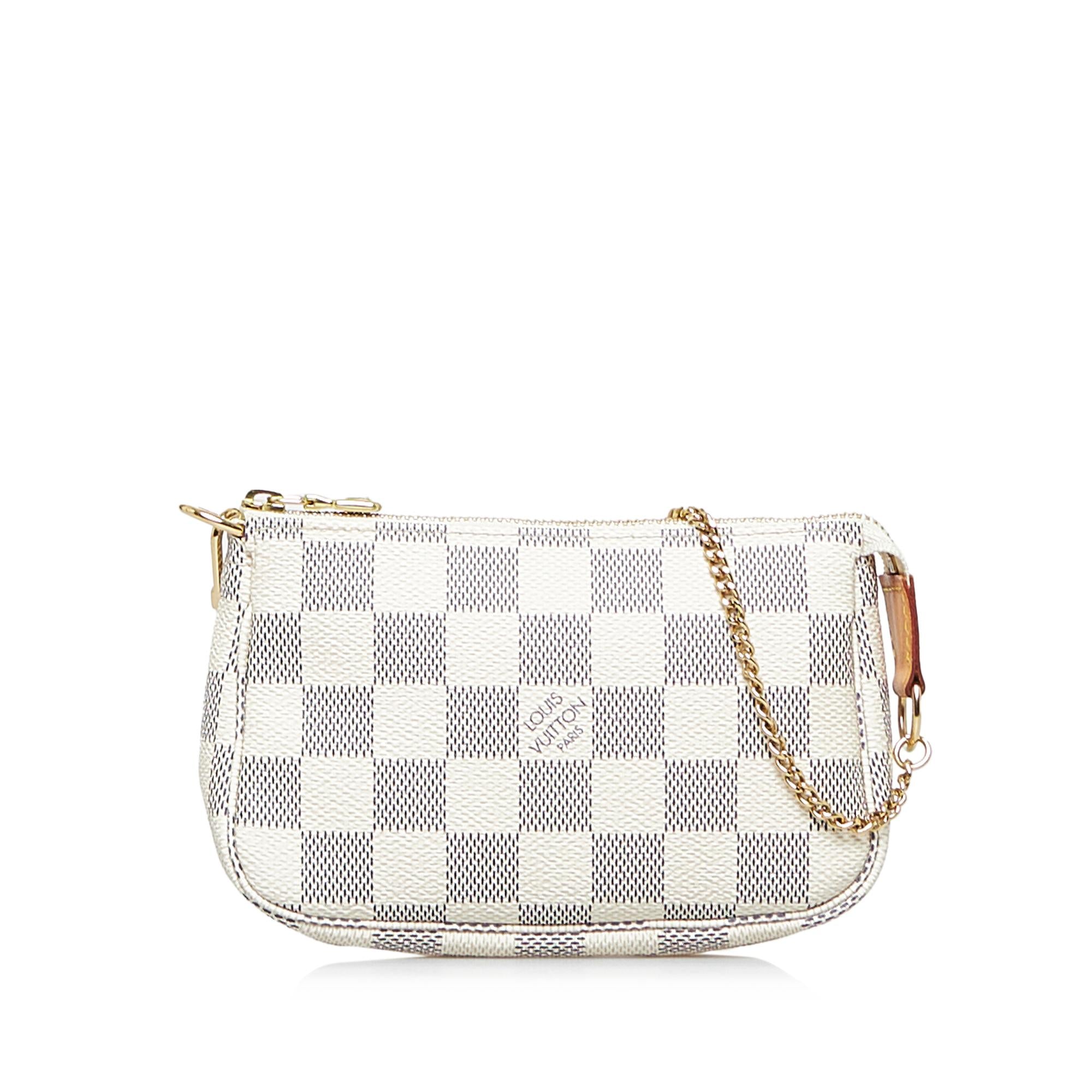 Louis Vuitton Damier Azur Mini Pochette Accessories (SHG-eG9Mdv)