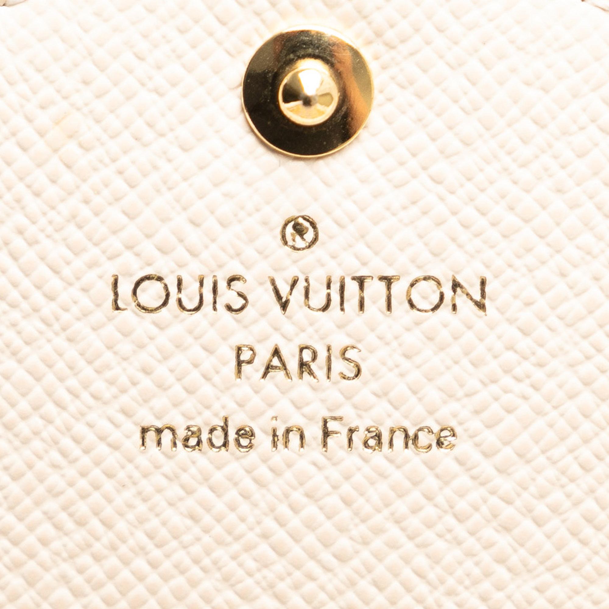 Louis Vuitton Damier Azur Nautical Sarah Long Wallet (SHG-jrum0M)