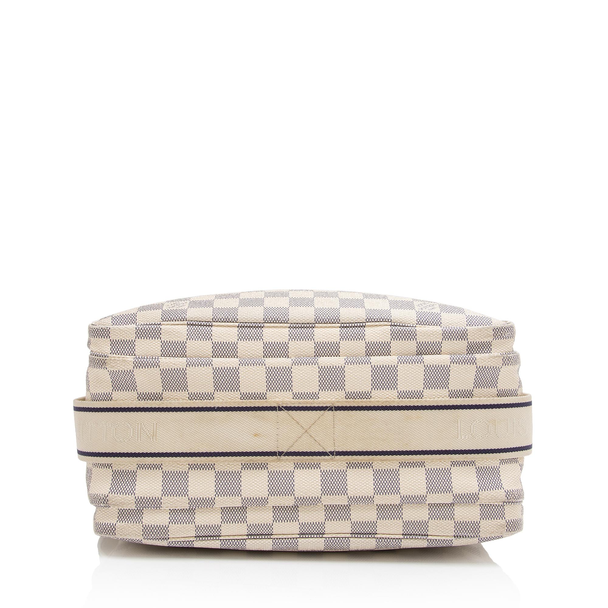 Louis Vuitton Damier Azur Naviglio Messenger Bag (SHF-FfGlsH)