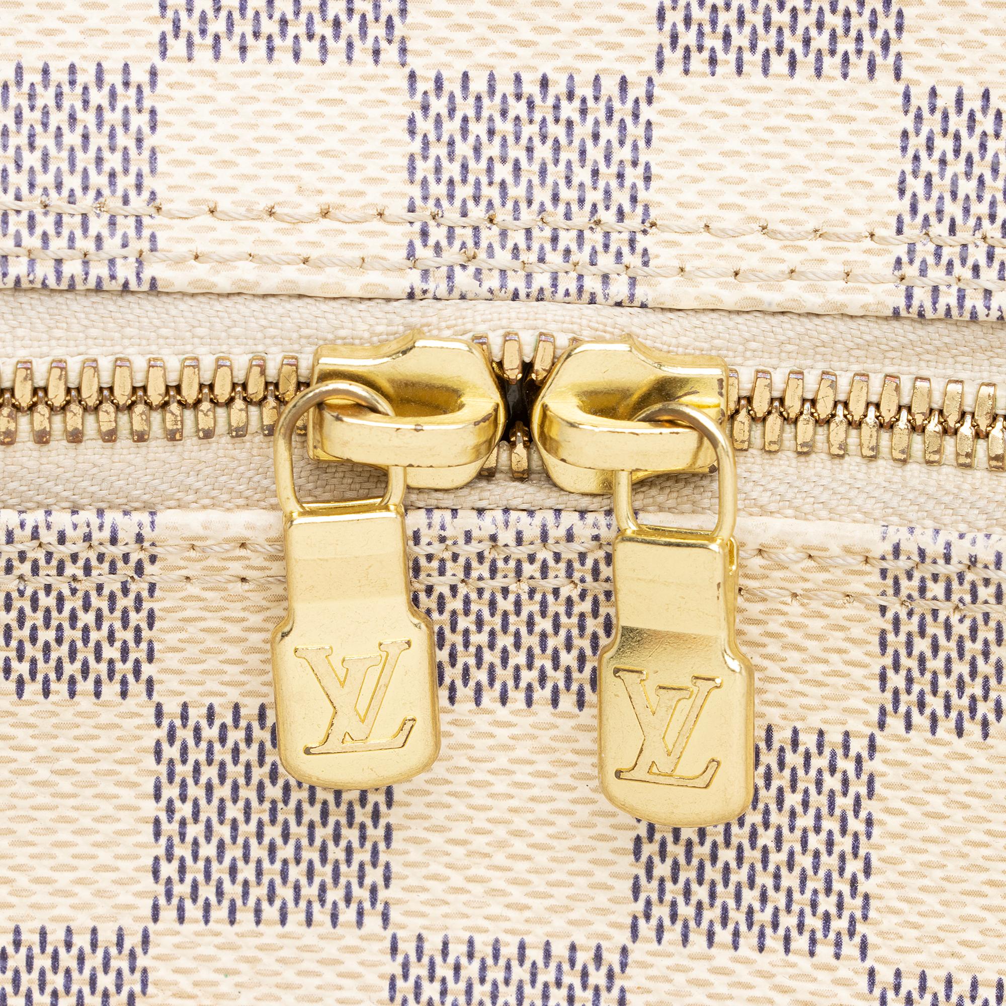 Louis Vuitton Damier Azur Naviglio Messenger Bag (SHF-FfGlsH)