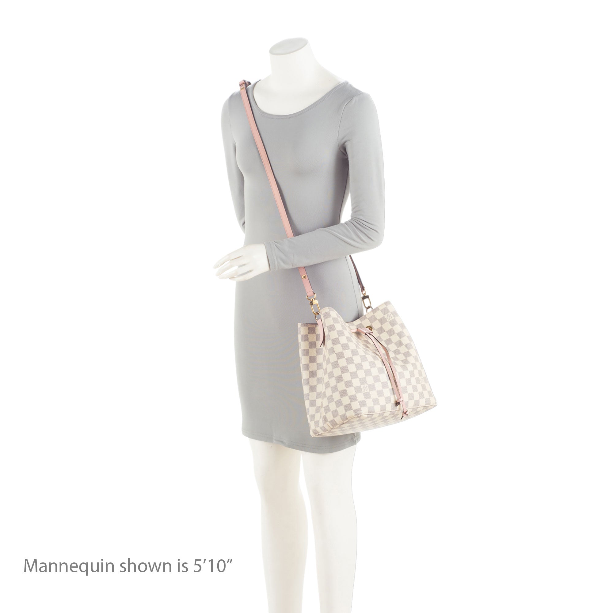 Louis Vuitton Damier Azur Neonoe Shoulder Bag (SHF-MBFtvi)