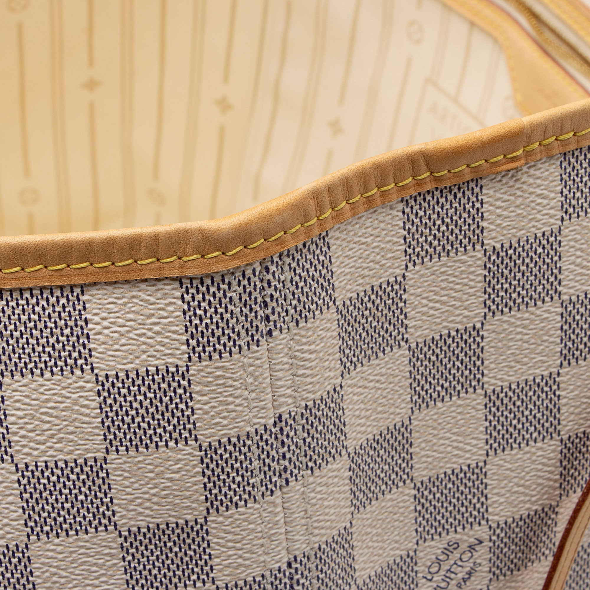 Louis Vuitton Damier Azur Neverfull GM Tote (SHF-asQvxL)