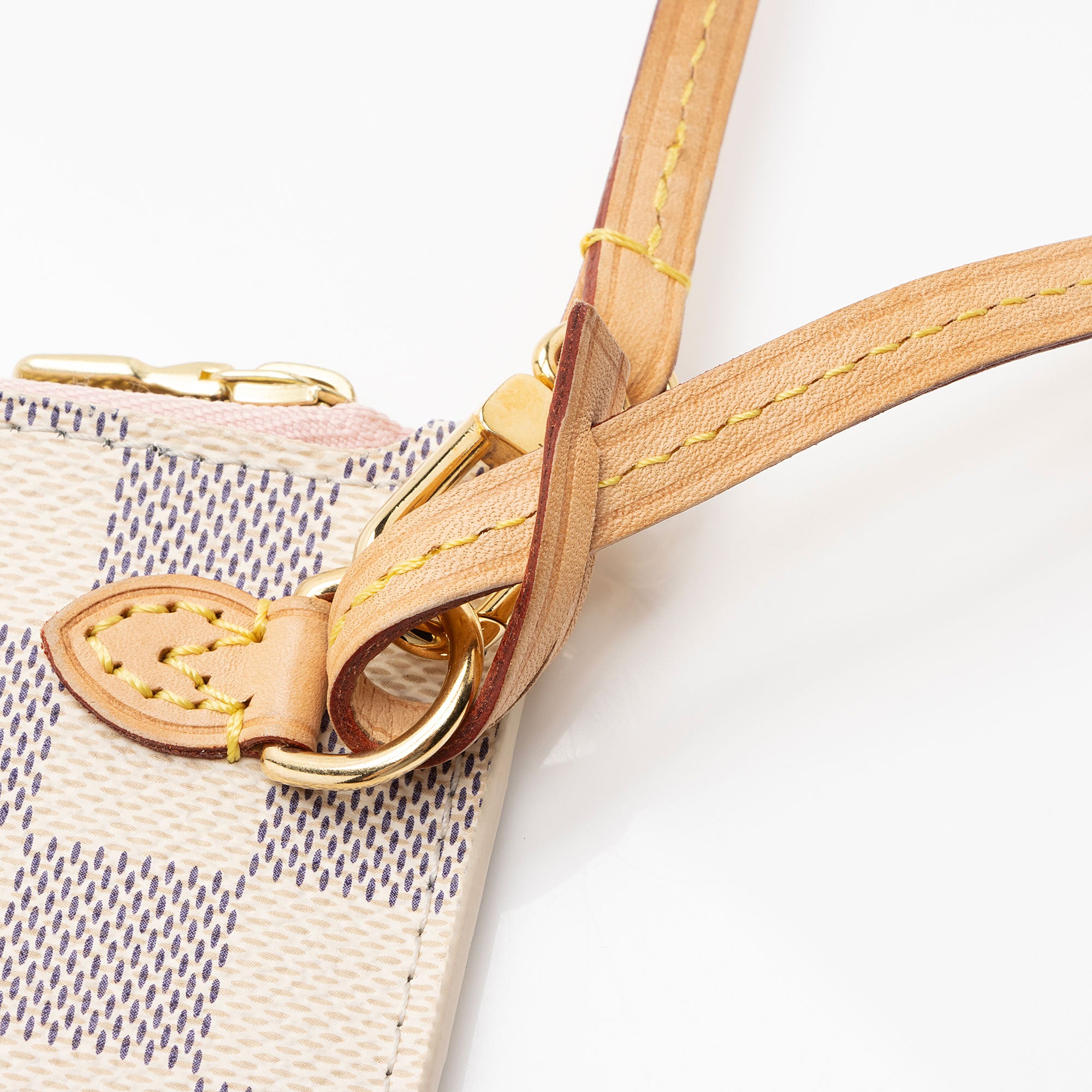 Louis Vuitton Damier Azur Neverfull MM Pochette (SHF-DEORVZ)