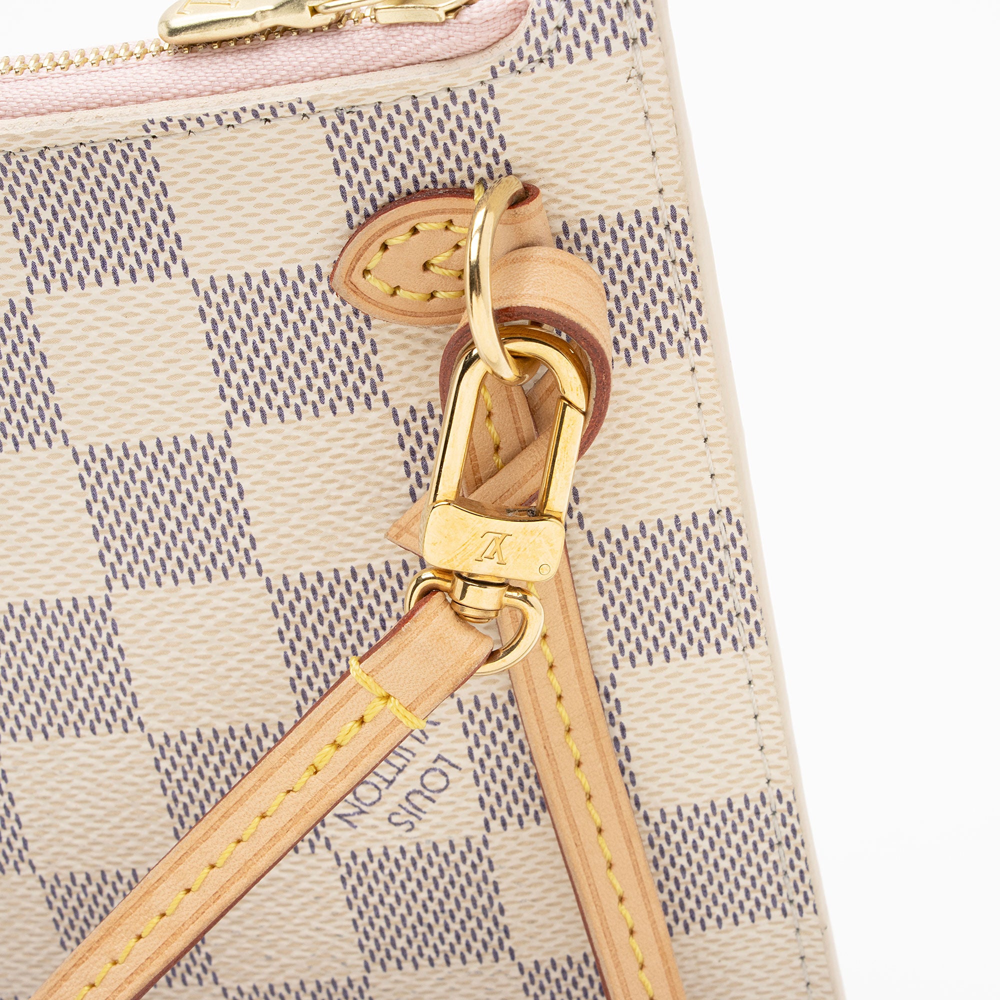 Louis Vuitton Damier Azur Neverfull MM Pochette (SHF-DEORVZ)