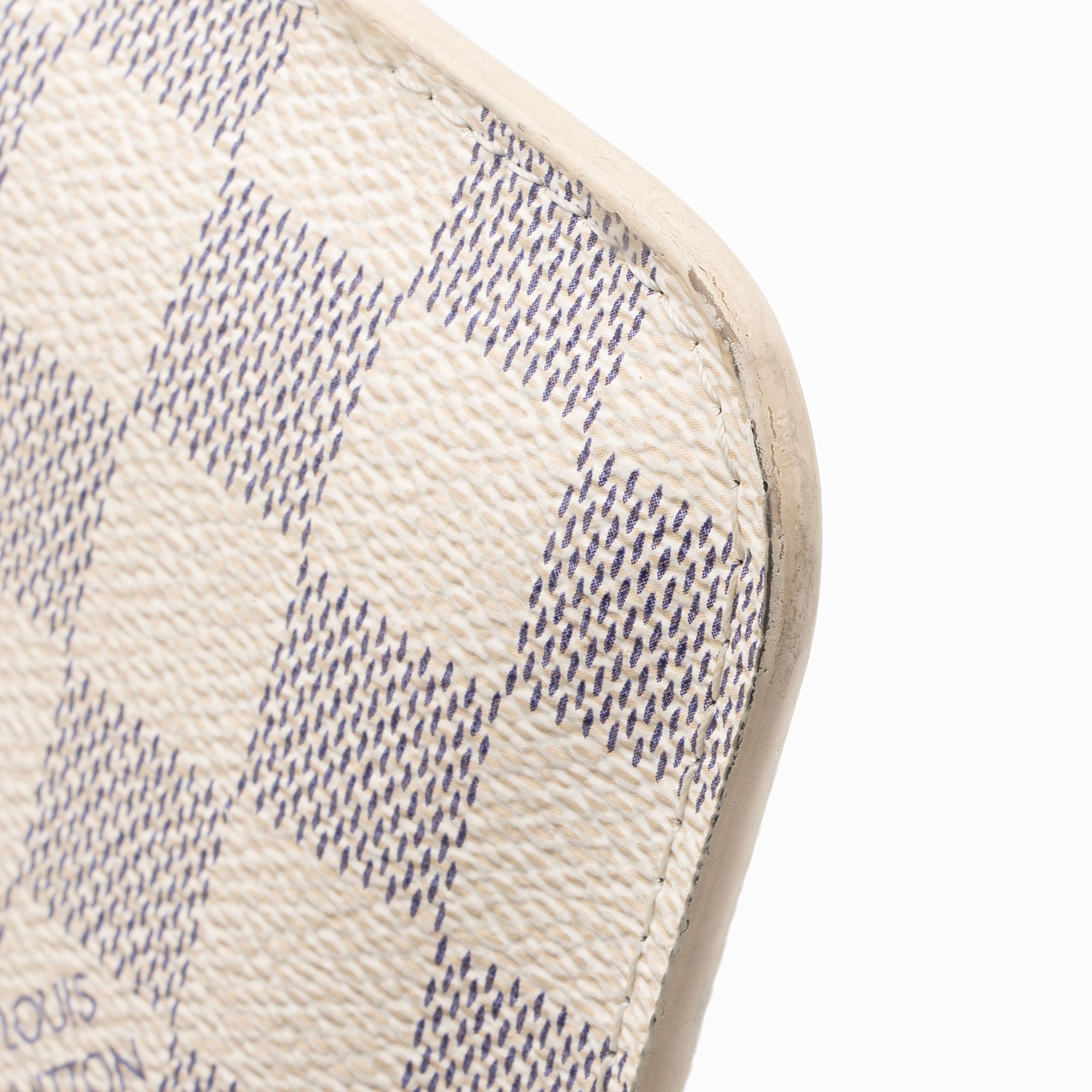 Louis Vuitton Damier Azur Neverfull MM Pochette (SHF-GfJO9g)
