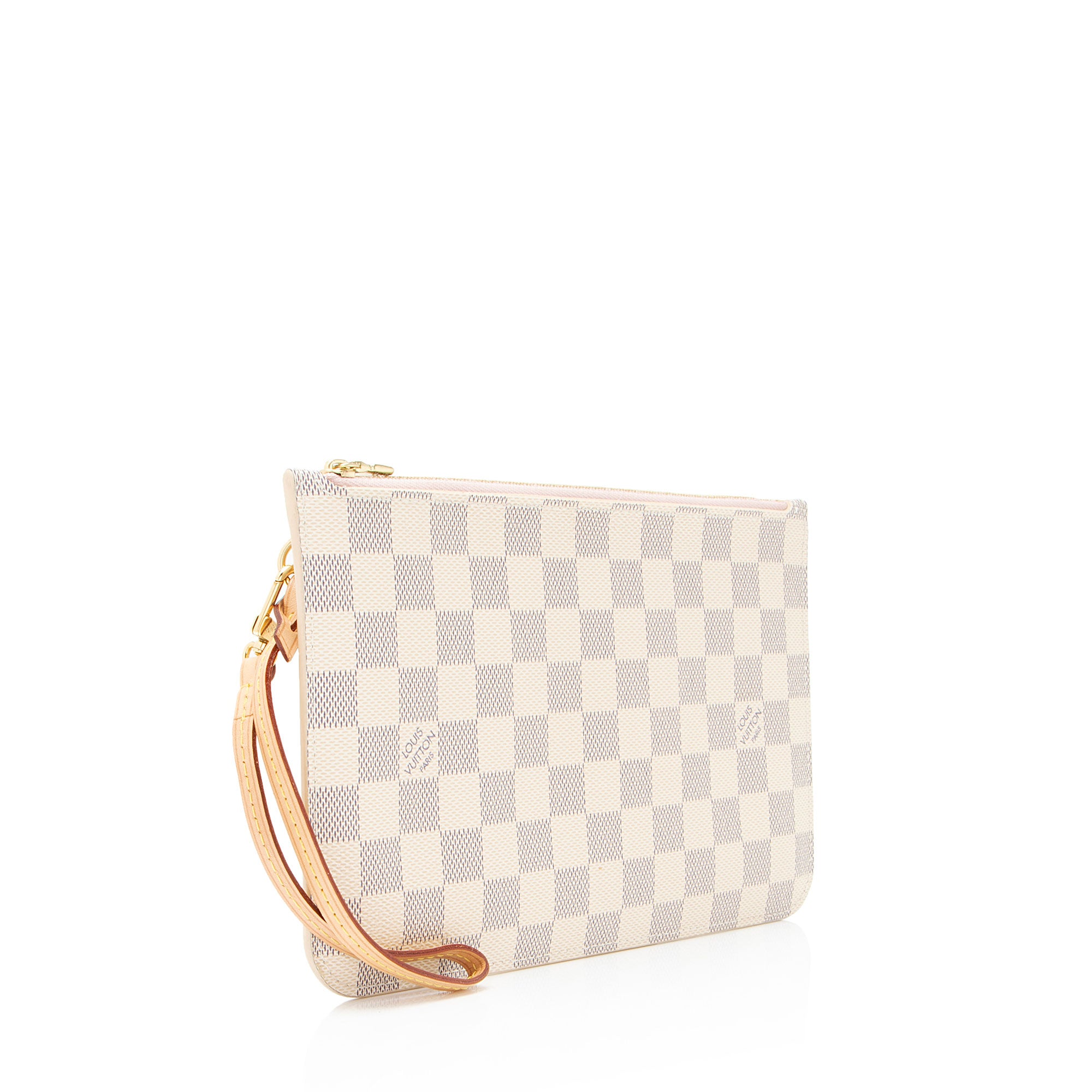 Louis Vuitton Damier Azur Neverfull MM Pochette