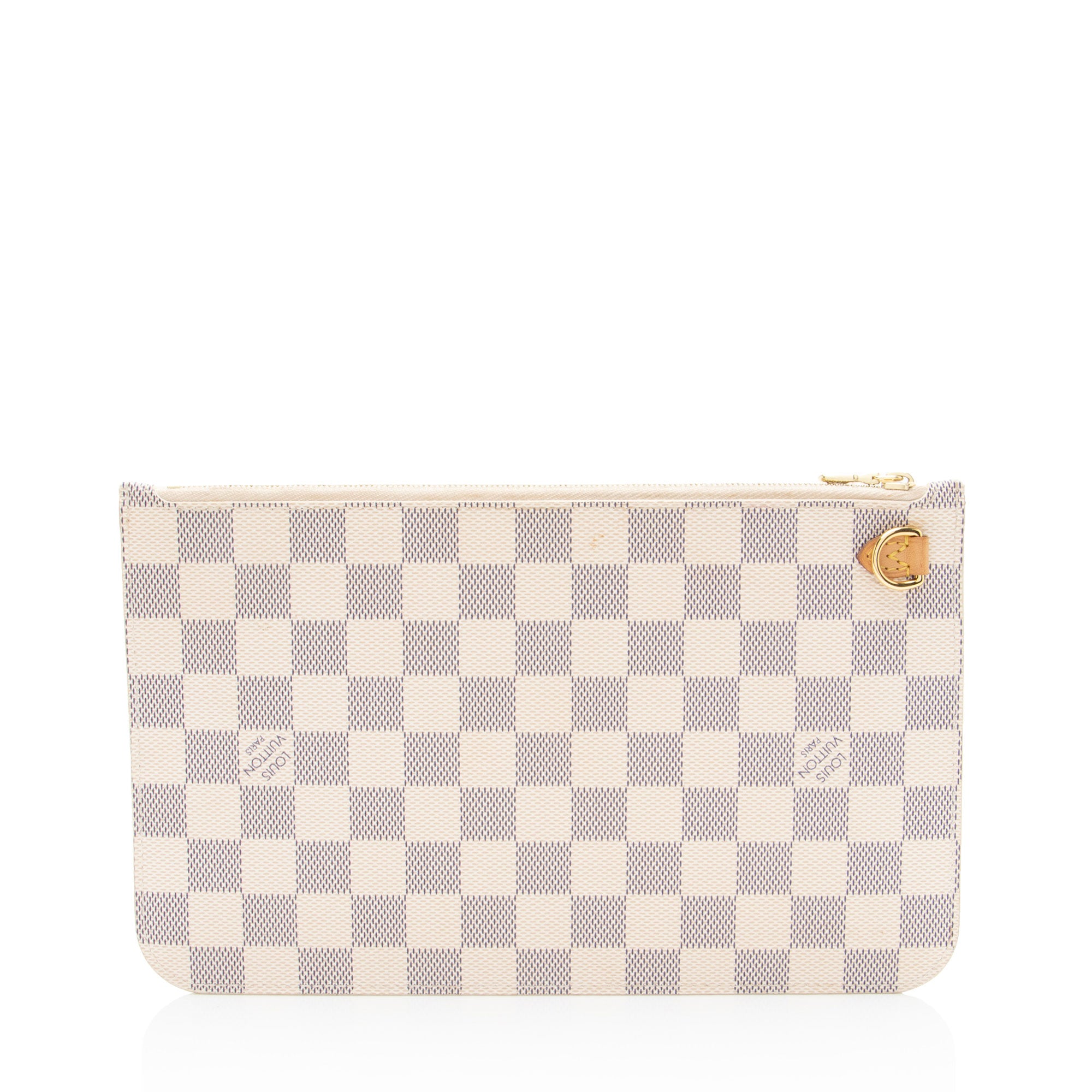 Louis Vuitton Damier Azur Neverfull MM Pochette