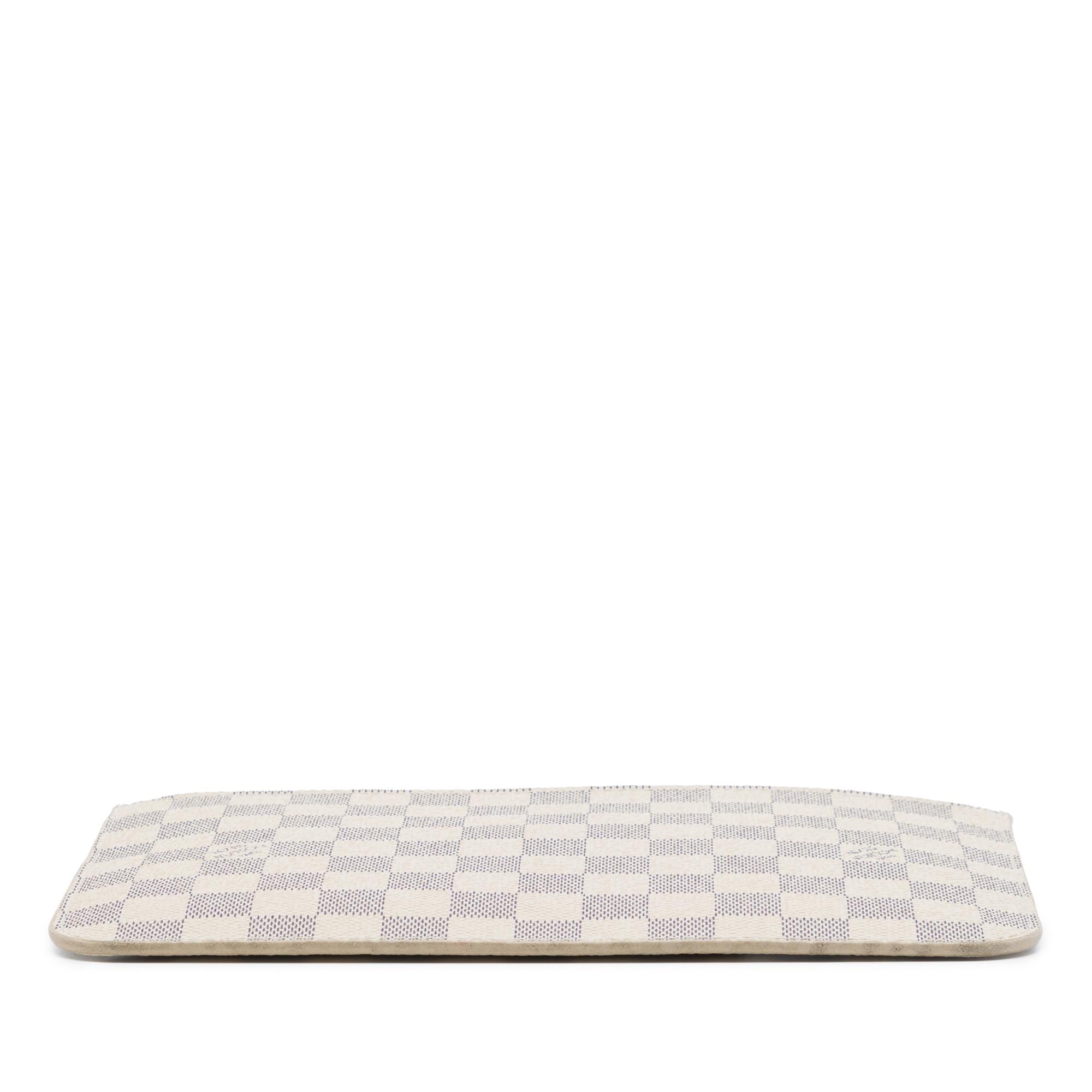 Louis Vuitton Damier Azur Neverfull MM Pouch