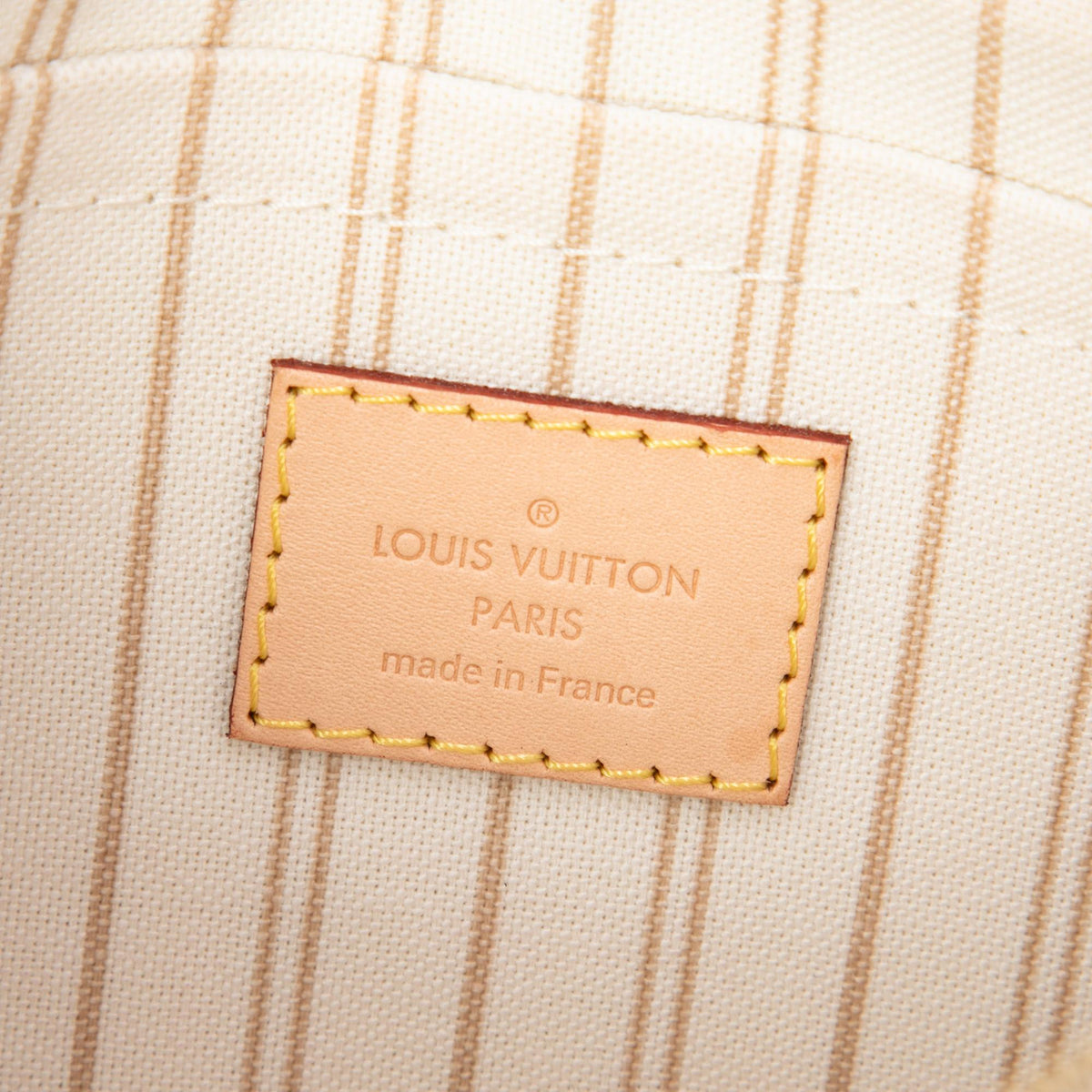 Louis Vuitton Damier Azur Neverfull MM Pouch
