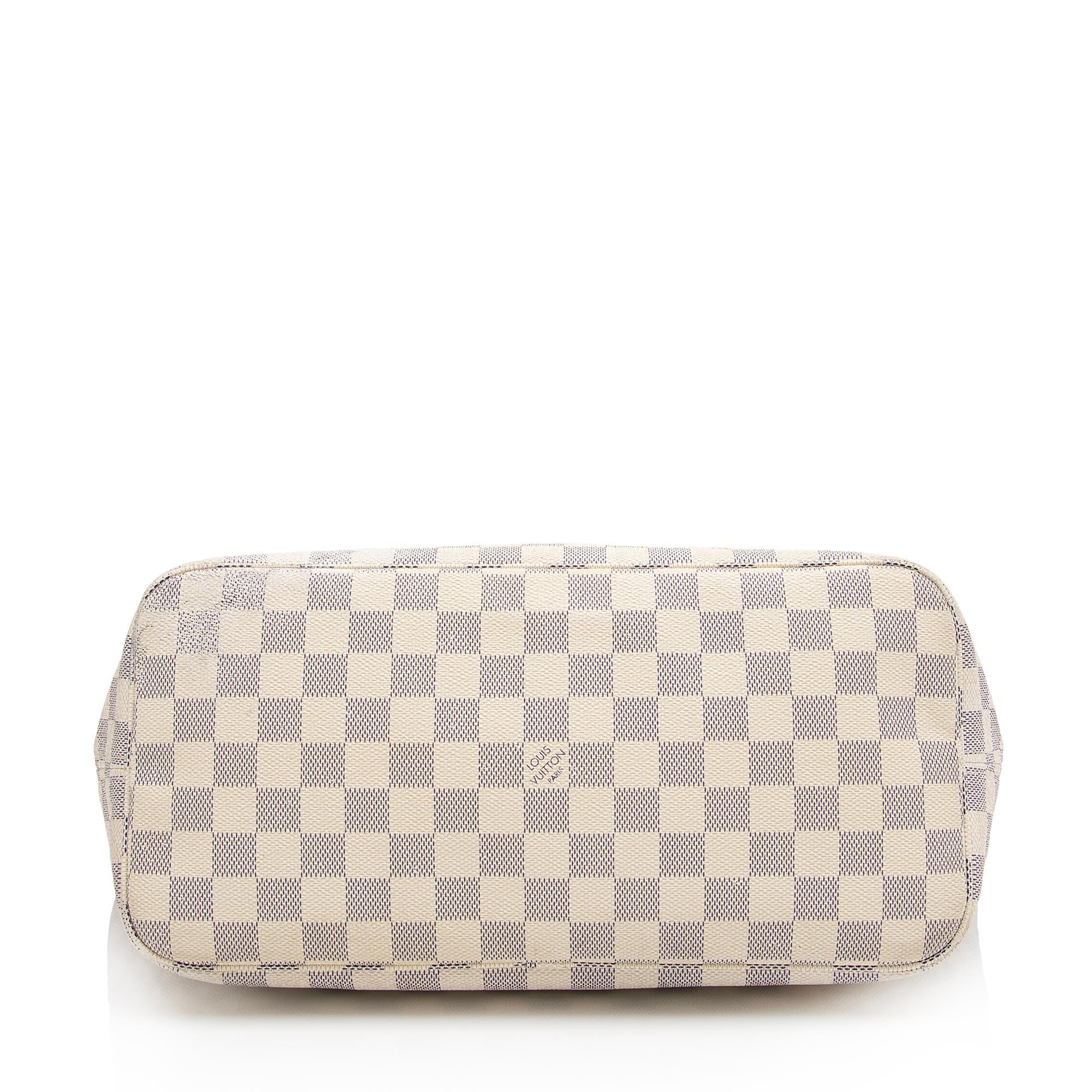 Louis Vuitton Damier Azur Neverfull MM Tote (SHF-bsFsnX)