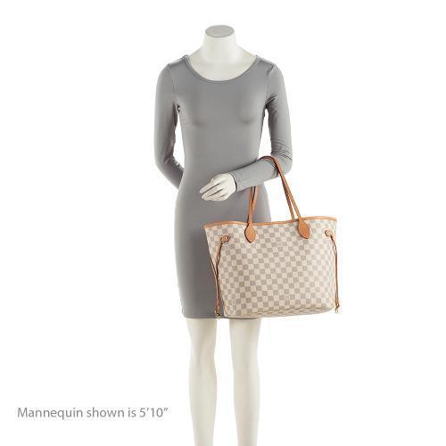 Louis Vuitton Damier Azur Neverfull MM Tote (SHF-bsFsnX)