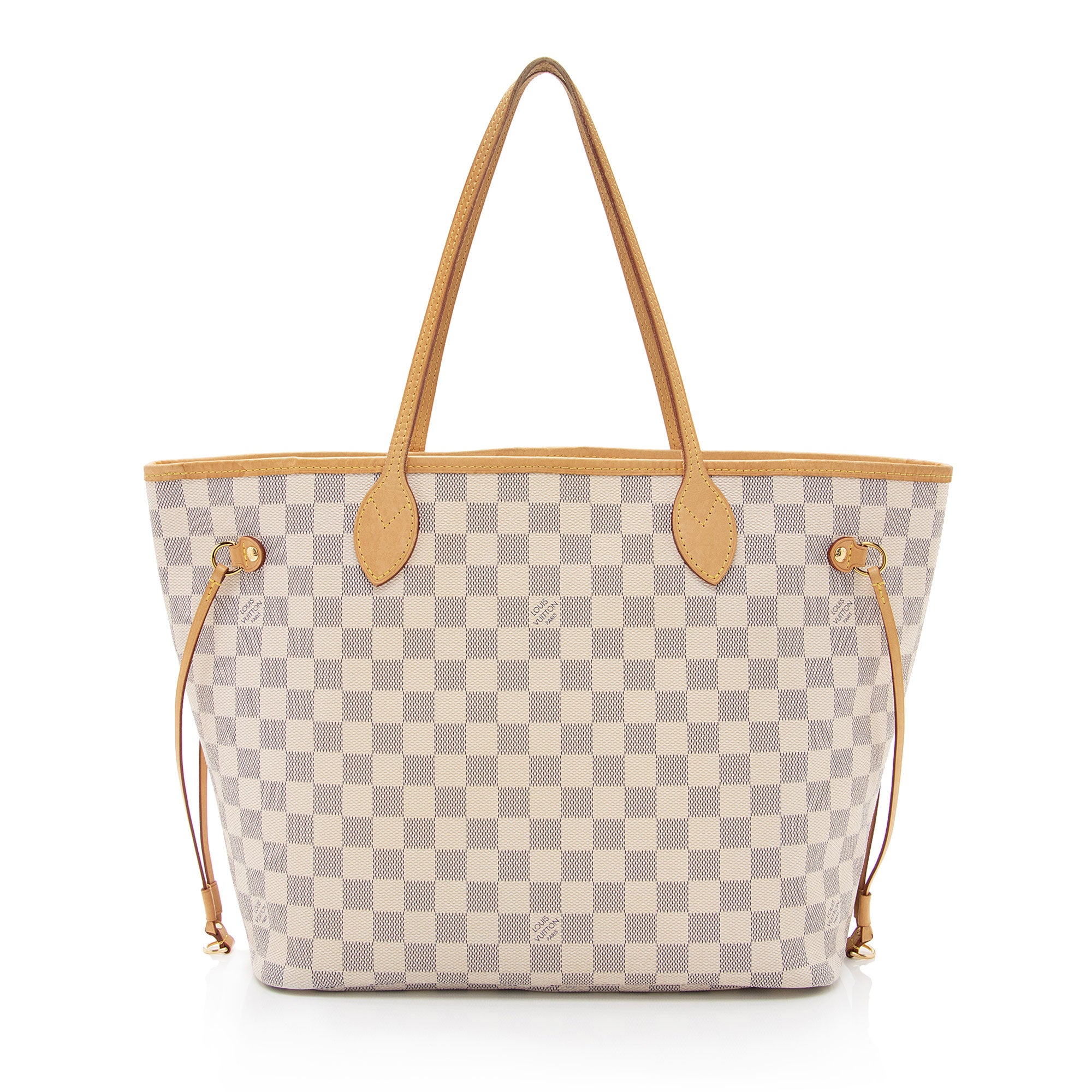 Louis Vuitton Damier Azur Neverfull MM Tote (SHF-uaROfL)