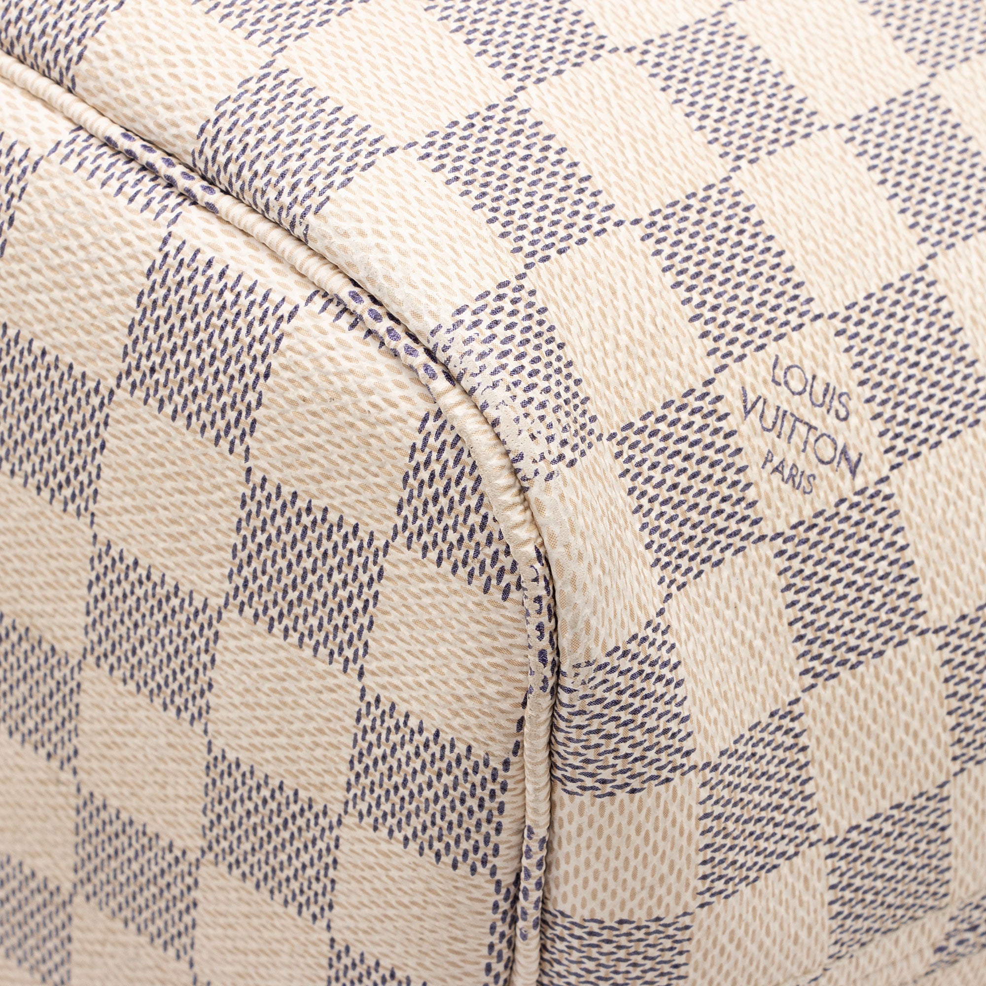 Louis Vuitton Damier Azur Neverfull MM Tote (SHF-uaROfL)