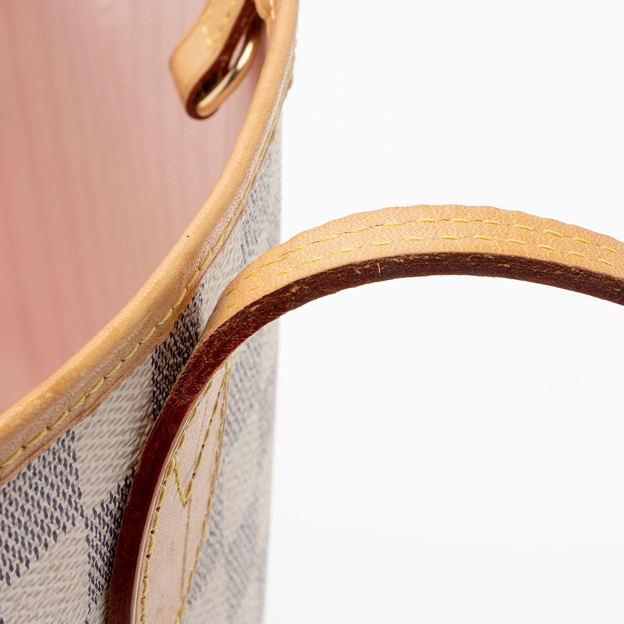 Louis Vuitton Damier Azur Neverfull MM Tote (SHF-qjLpho)