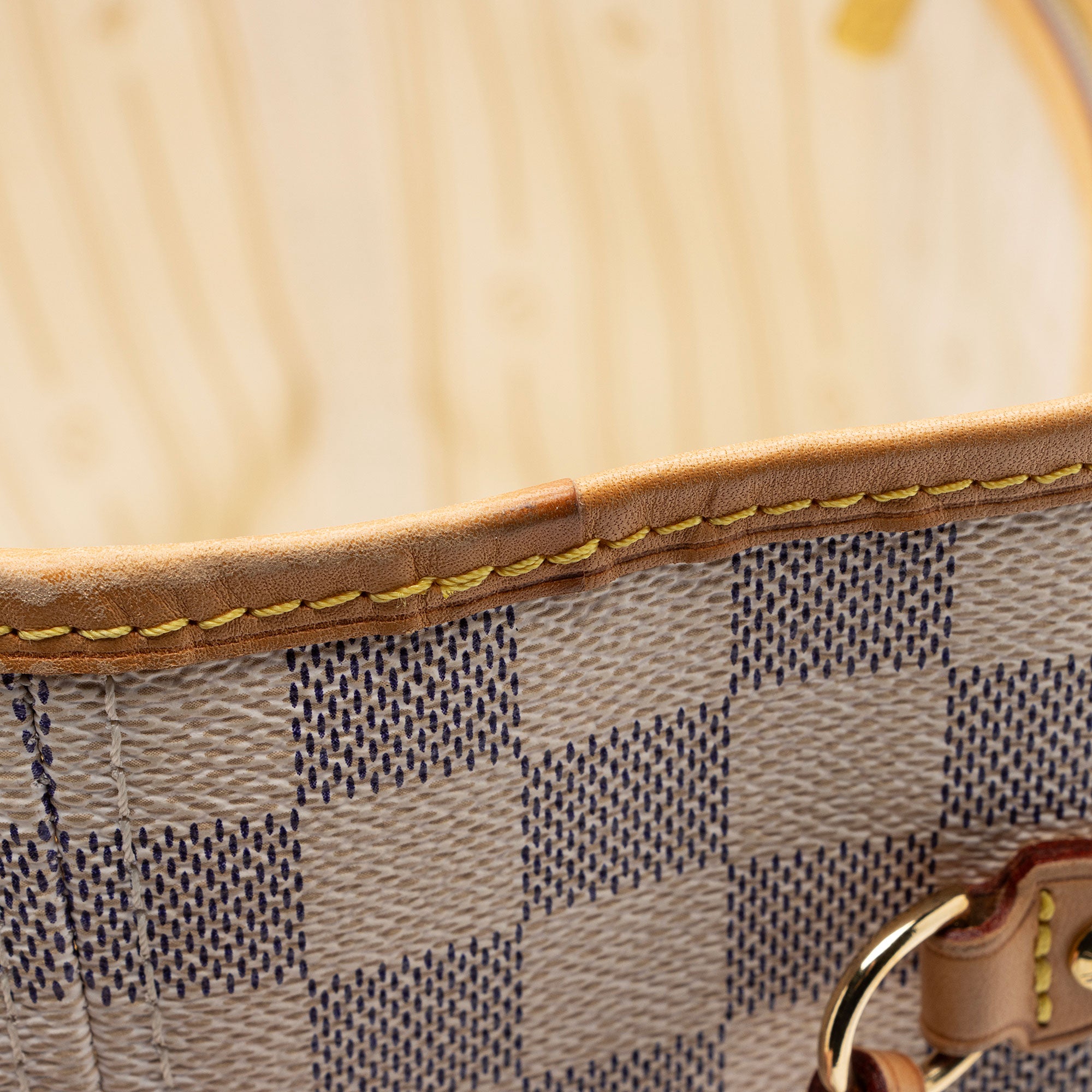 Louis Vuitton Damier Azur Neverfull MM Tote - FINAL SALE (SHF-rTmIzS)