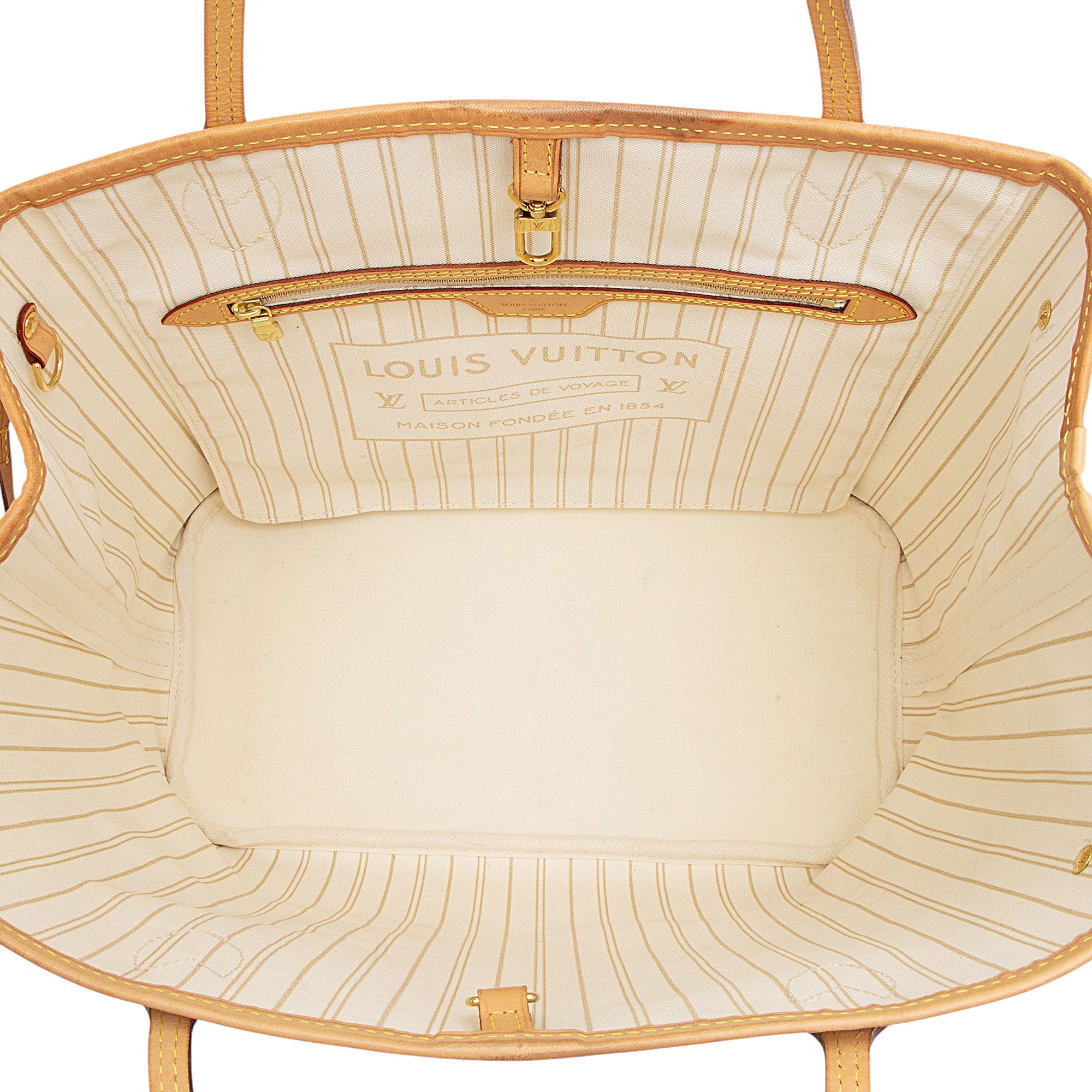 Louis Vuitton Damier Azur Neverfull MM Tote